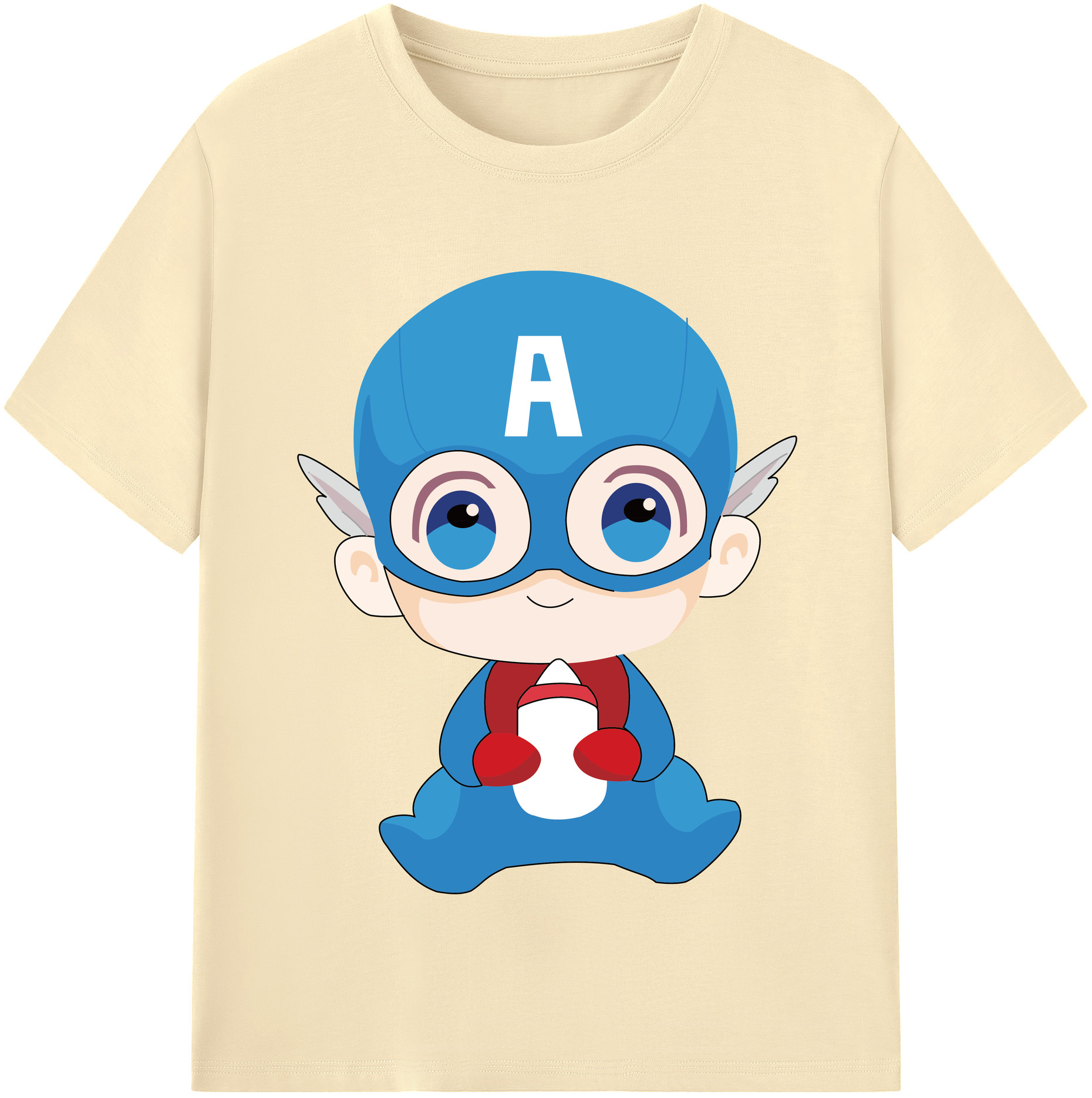 （画像用） アベンジャーズ The Avengers 綿100％半袖Tシャツ（フロントプリント）