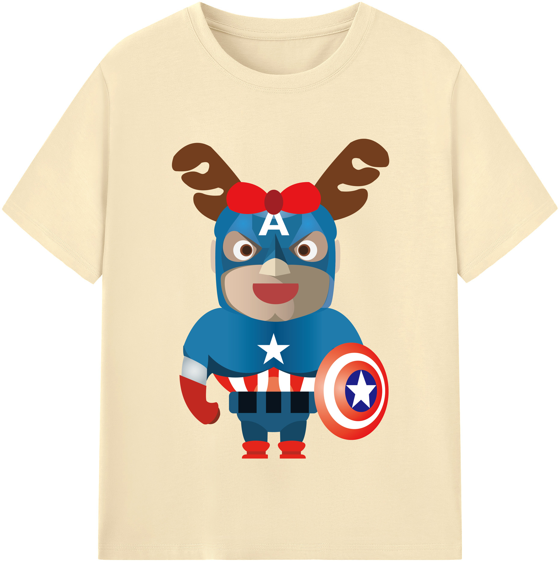 （画像用） アベンジャーズ The Avengers 綿100％半袖Tシャツ（フロントプリント）
