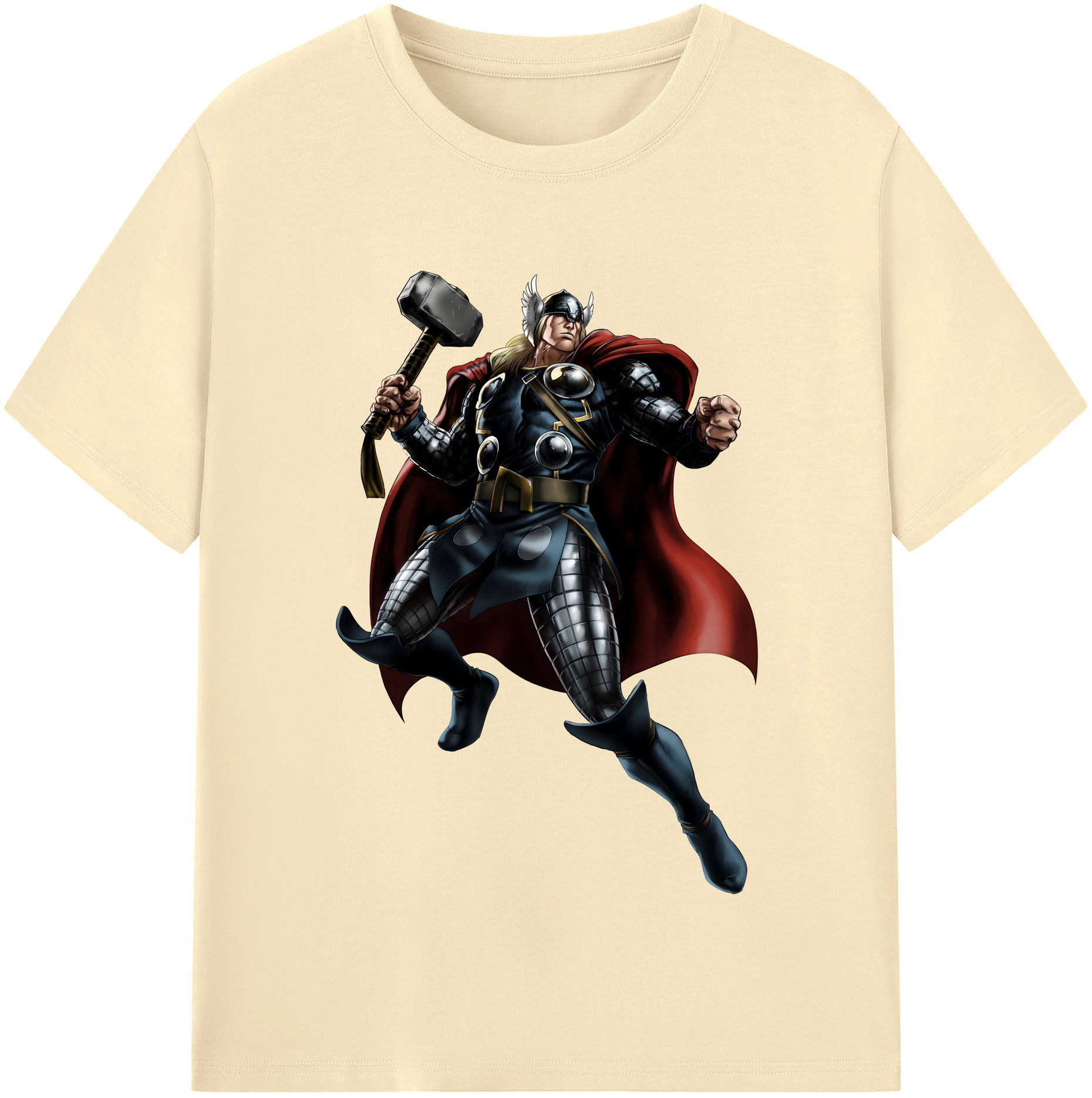 （画像用） アベンジャーズ The Avengers 綿100％半袖Tシャツ（フロントプリント）