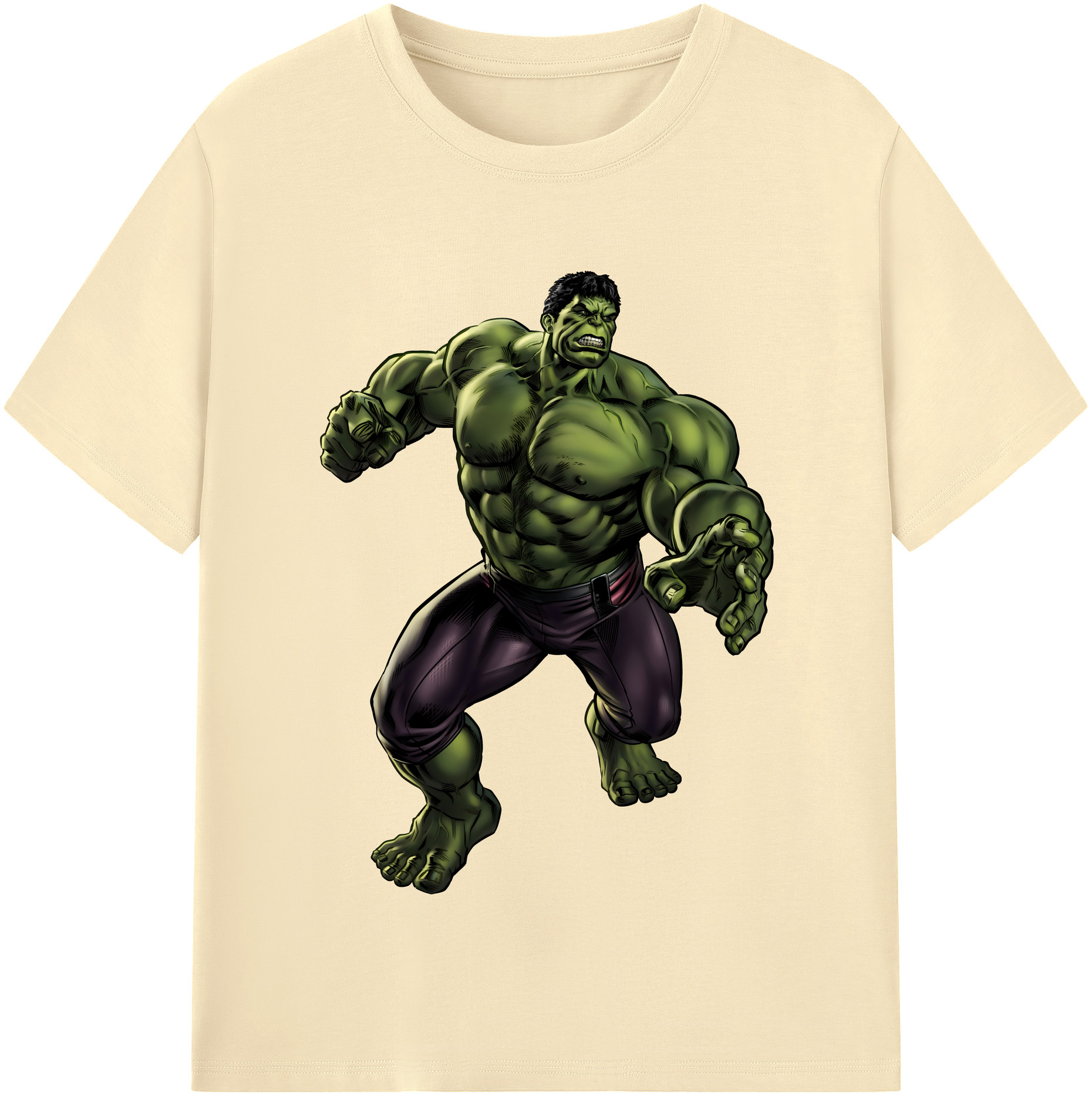 （画像用） アベンジャーズ The Avengers 綿100％半袖Tシャツ（フロントプリント）