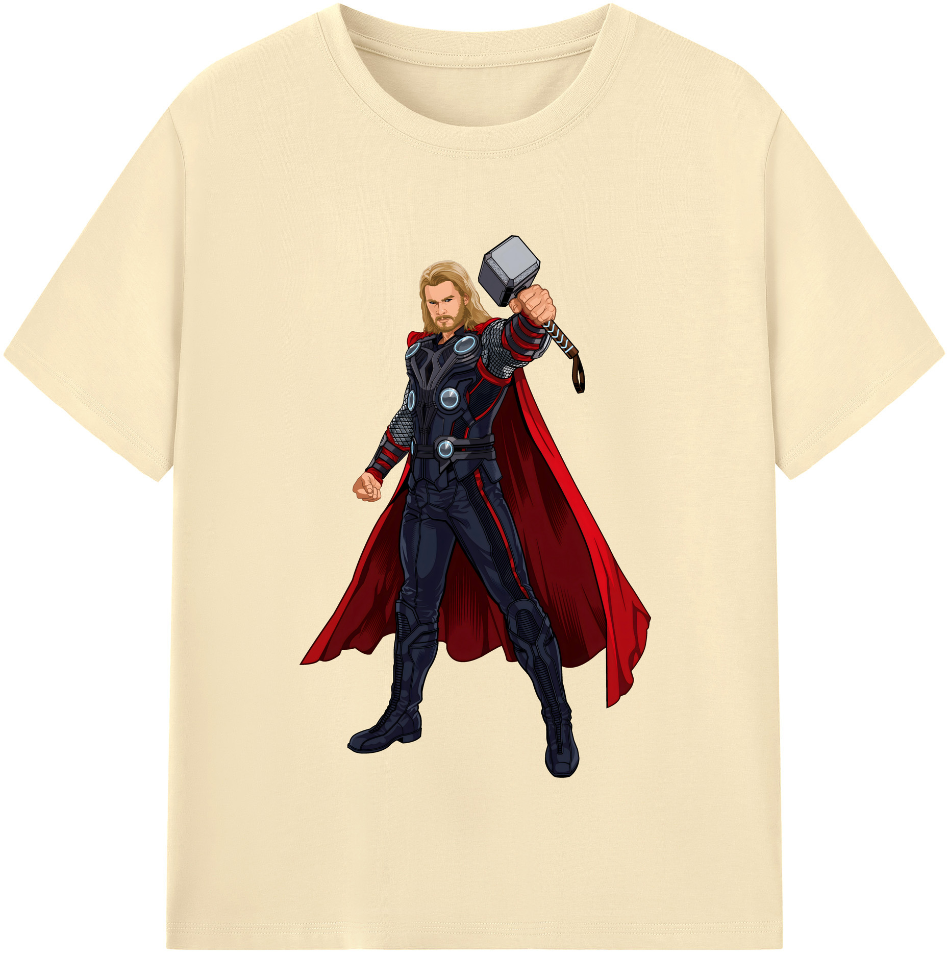 （画像用） アベンジャーズ The Avengers 綿100％半袖Tシャツ（フロントプリント）