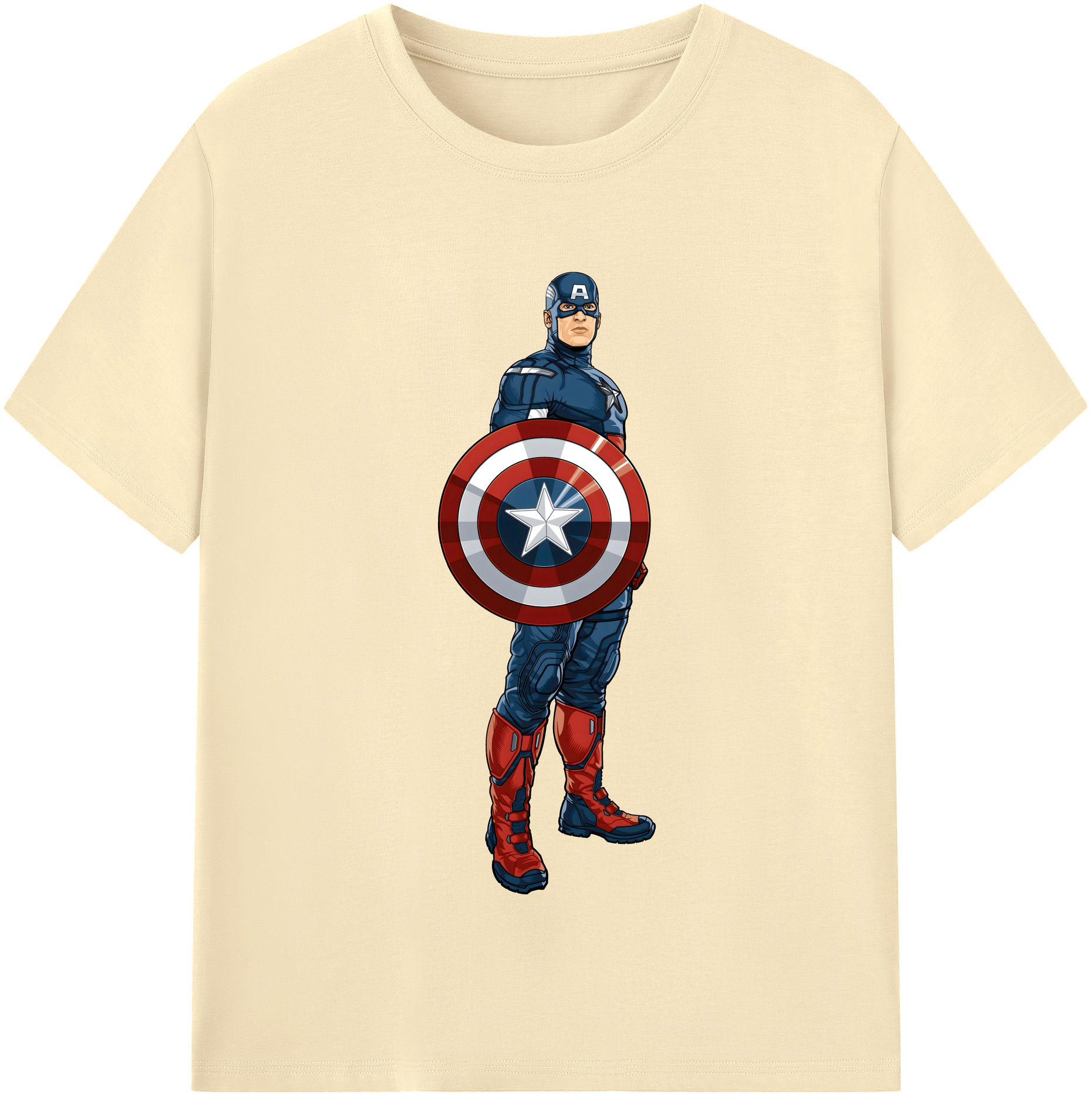 （画像用） アベンジャーズ The Avengers 綿100％半袖Tシャツ（フロントプリント）