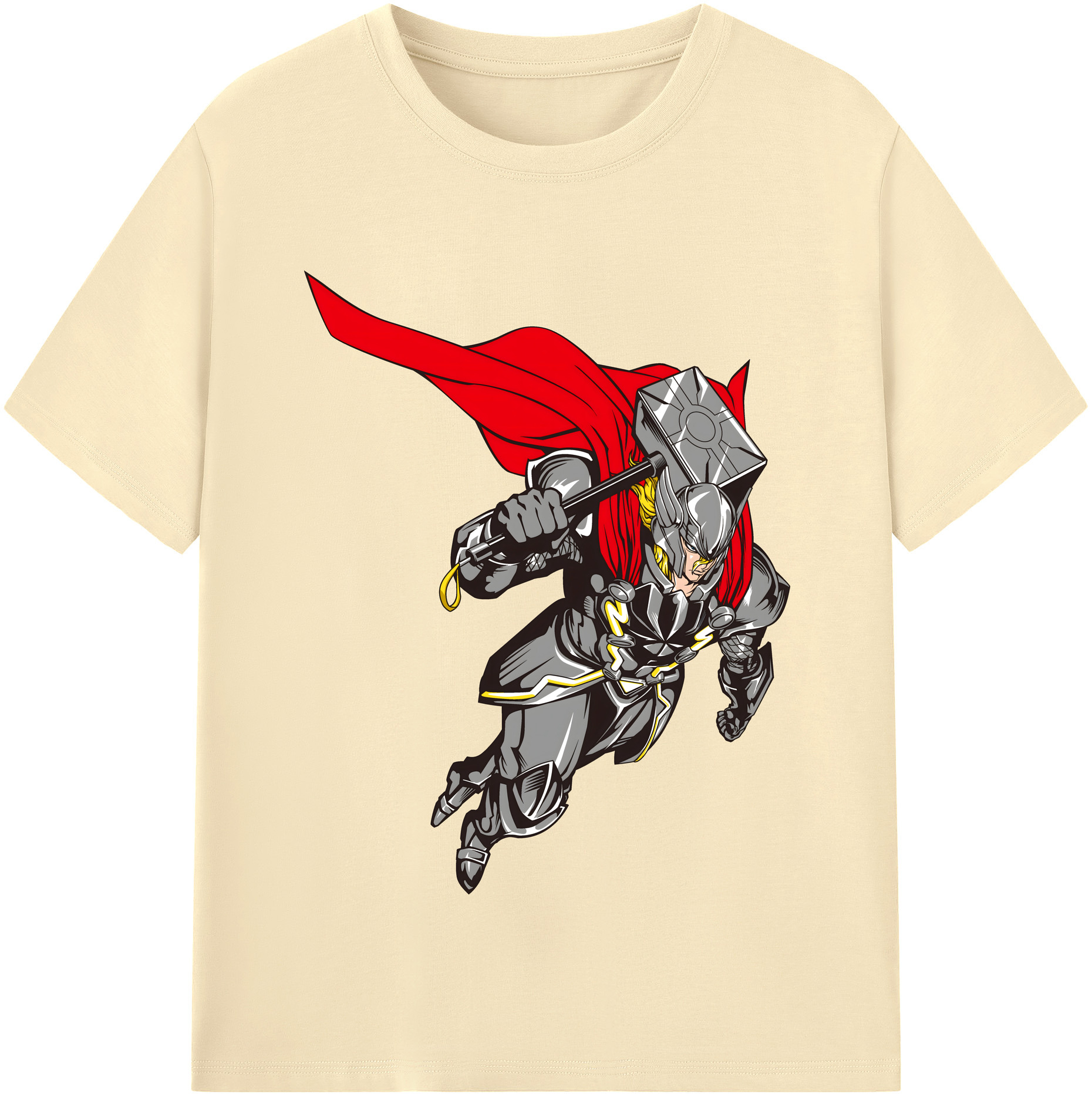 （画像用） アベンジャーズ The Avengers 綿100％半袖Tシャツ（フロントプリント）