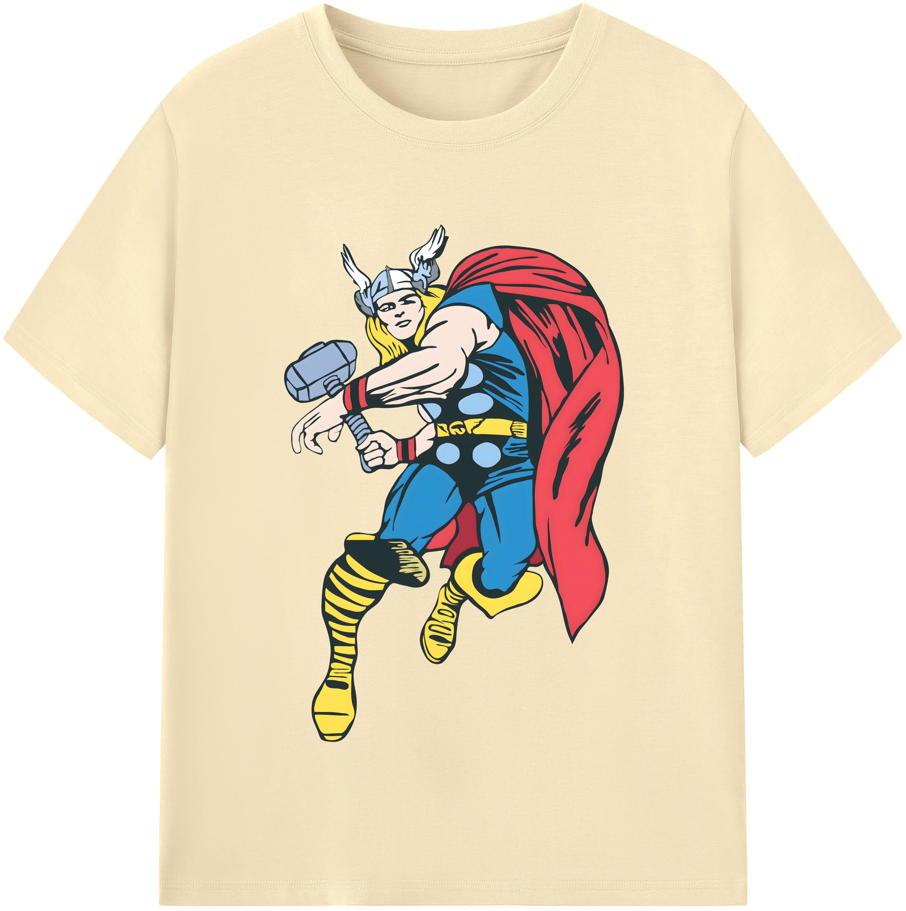 （画像用） アベンジャーズ The Avengers 綿100％半袖Tシャツ（フロントプリント）