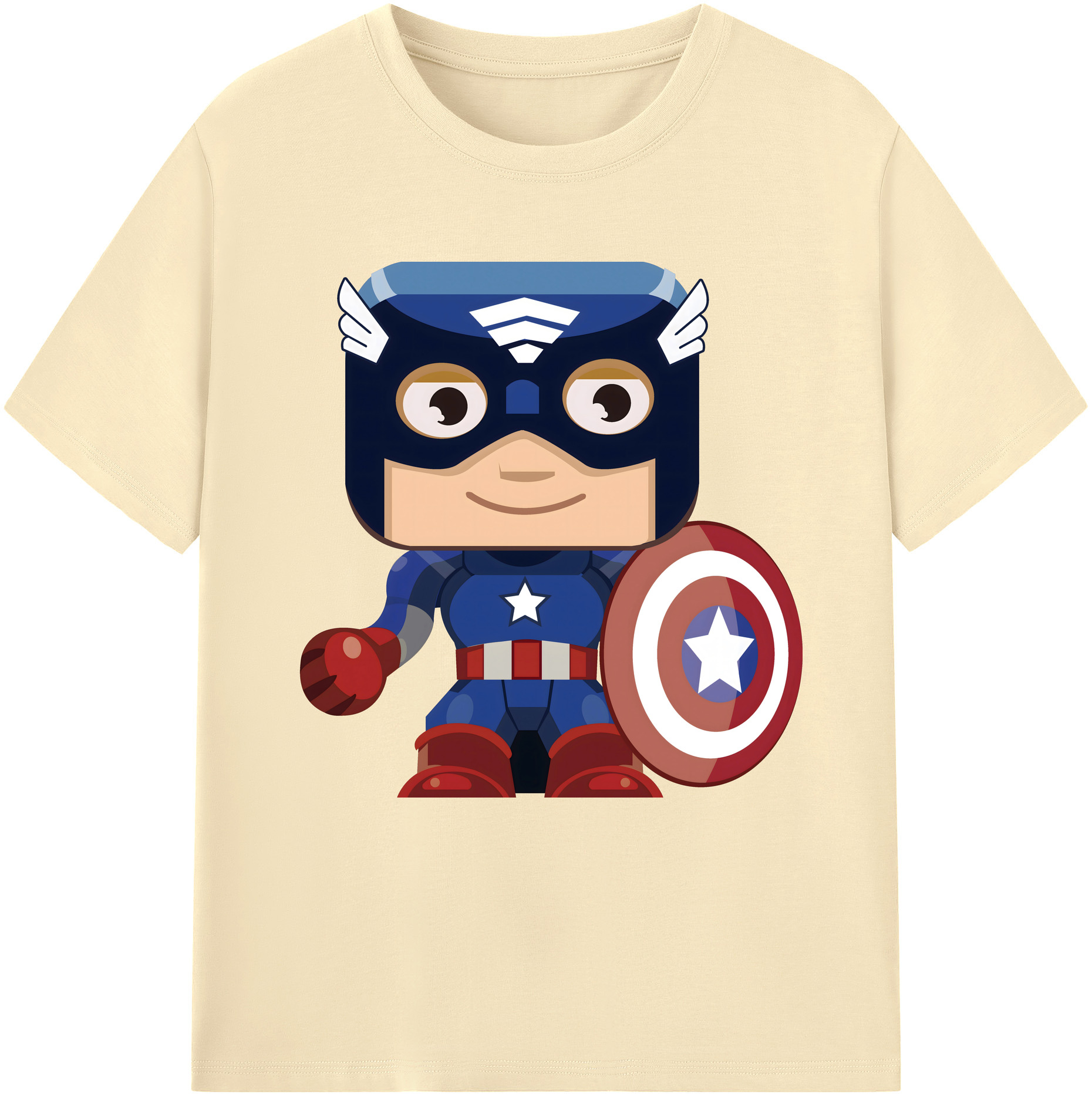 （画像用） アベンジャーズ The Avengers 綿100％半袖Tシャツ（フロントプリント）