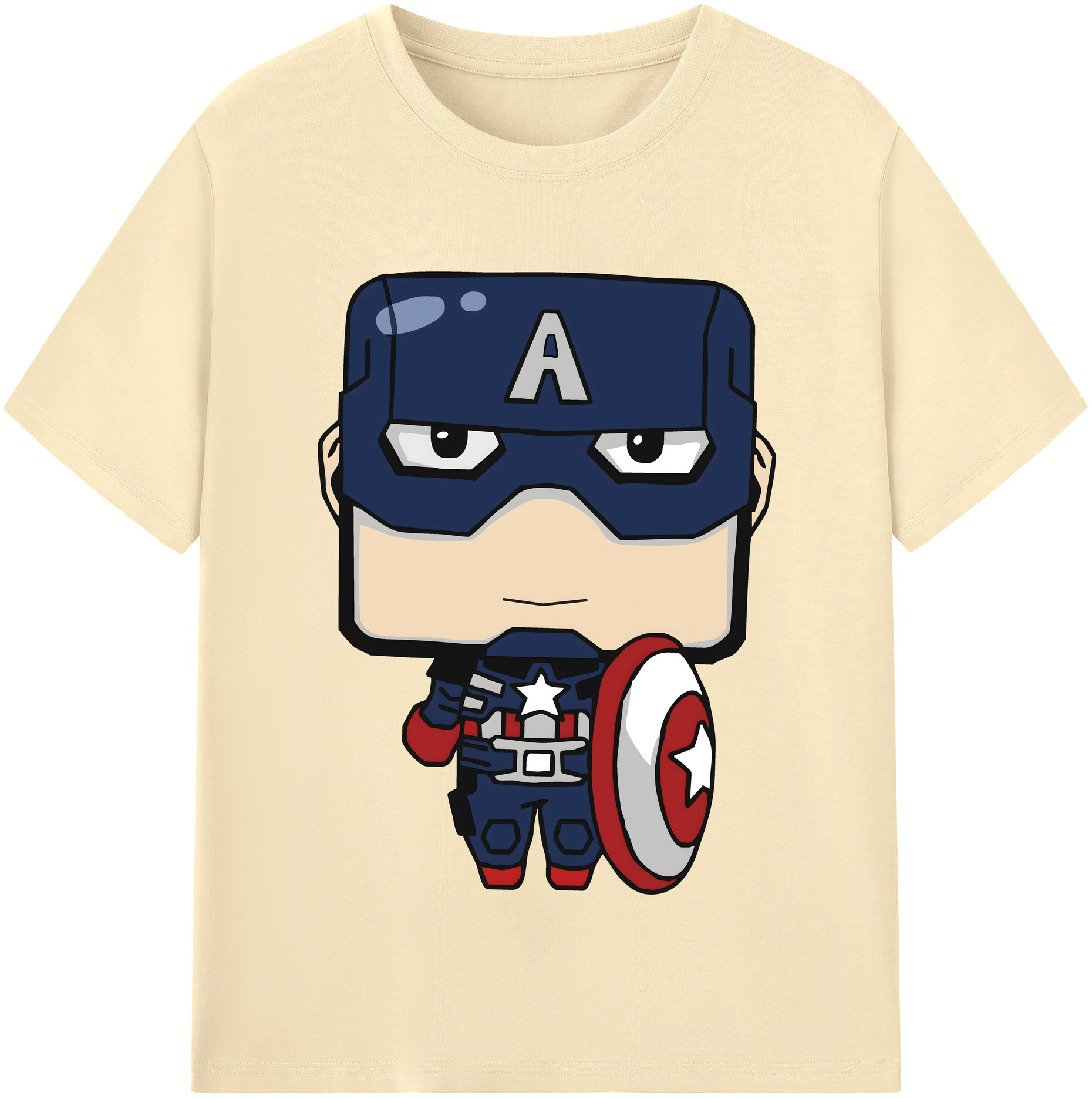 （画像用） アベンジャーズ The Avengers 綿100％半袖Tシャツ（フロントプリント）