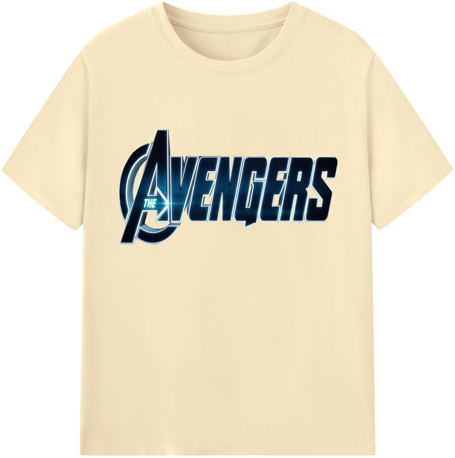 （画像用） アベンジャーズ The Avengers 綿100％半袖Tシャツ（フロントプリント）