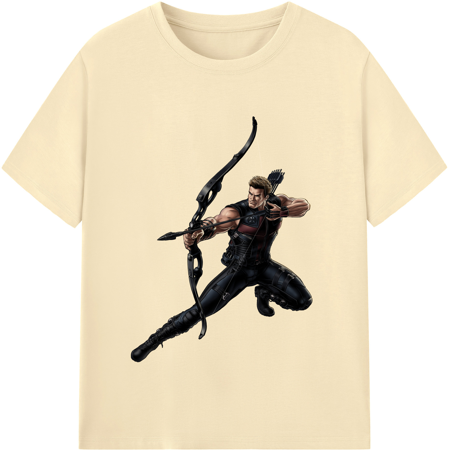 （画像用） アベンジャーズ The Avengers 綿100％半袖Tシャツ（フロントプリント）