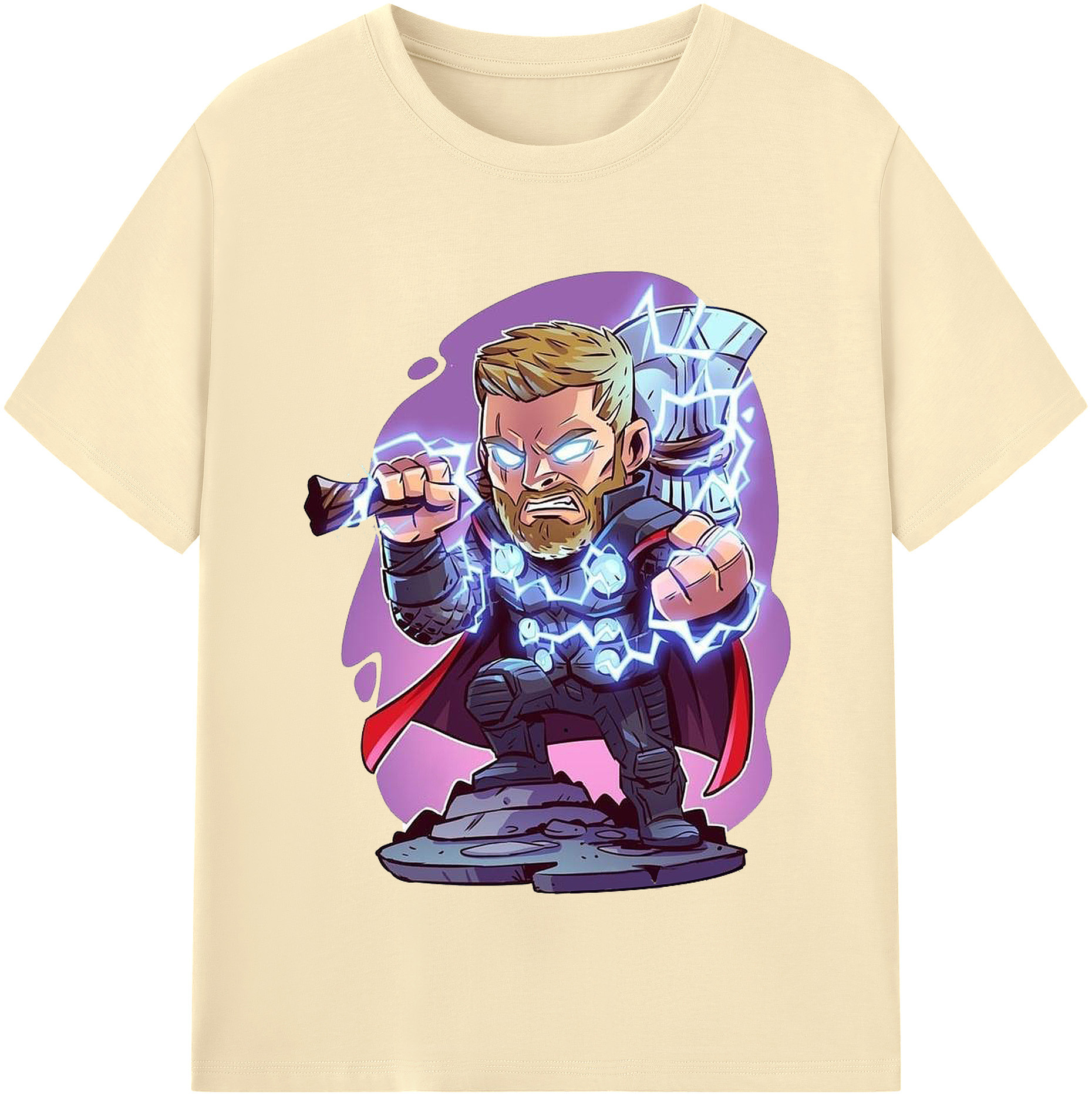 （画像用） アベンジャーズ The Avengers 綿100％半袖Tシャツ（フロントプリント）
