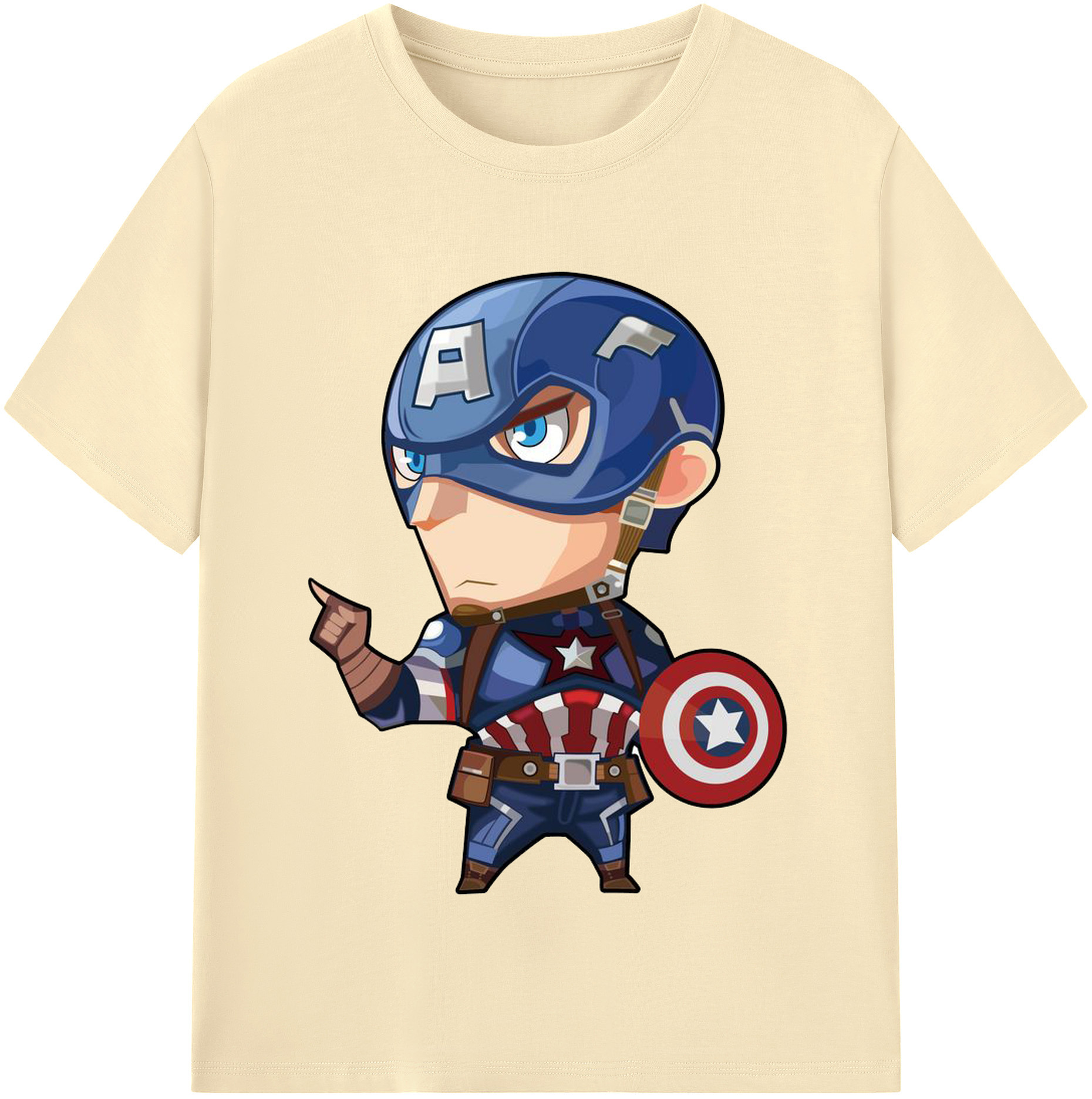 （画像用） アベンジャーズ The Avengers 綿100％半袖Tシャツ（フロントプリント）