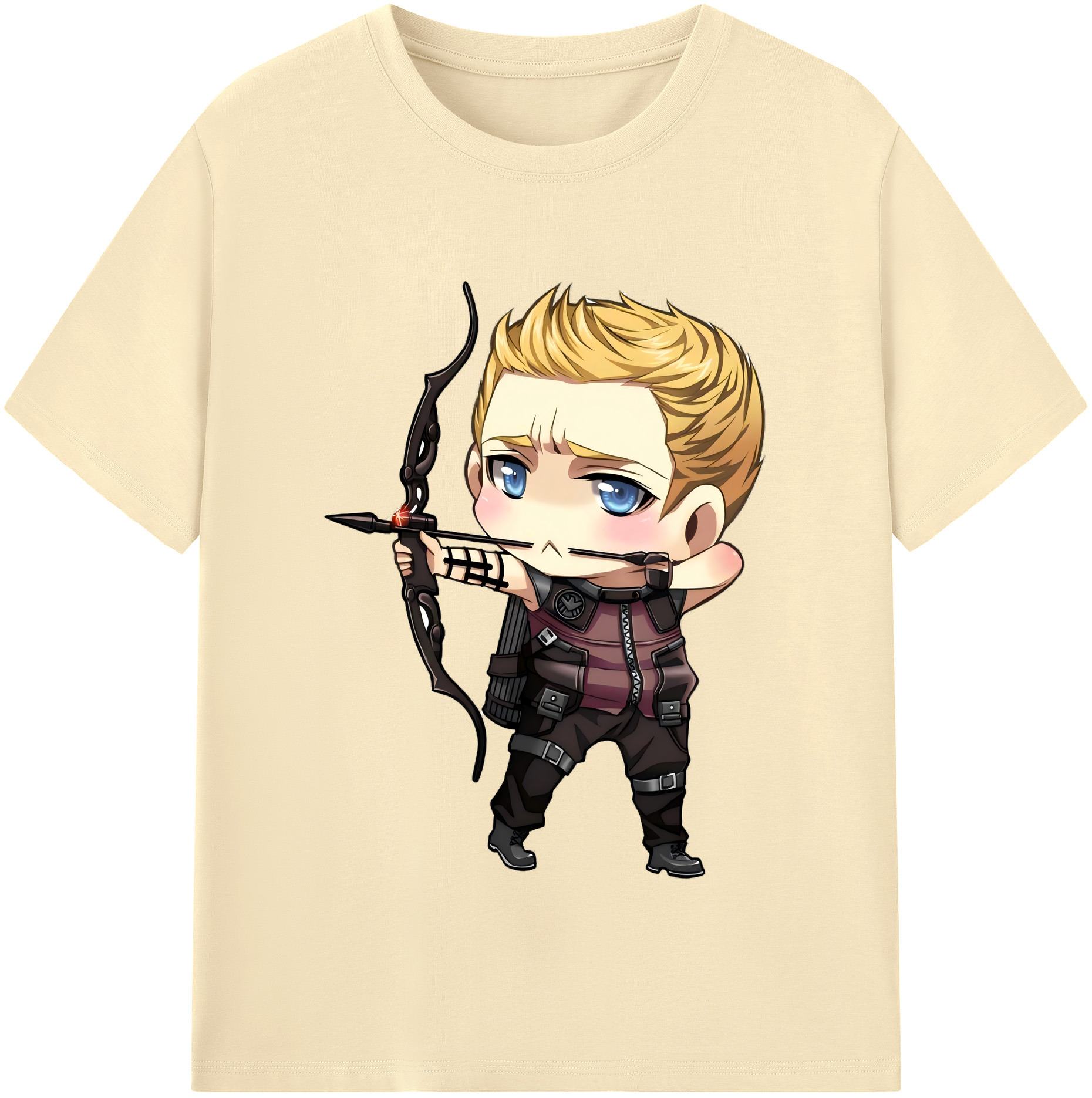 （画像用） アベンジャーズ The Avengers 綿100％半袖Tシャツ（フロントプリント）