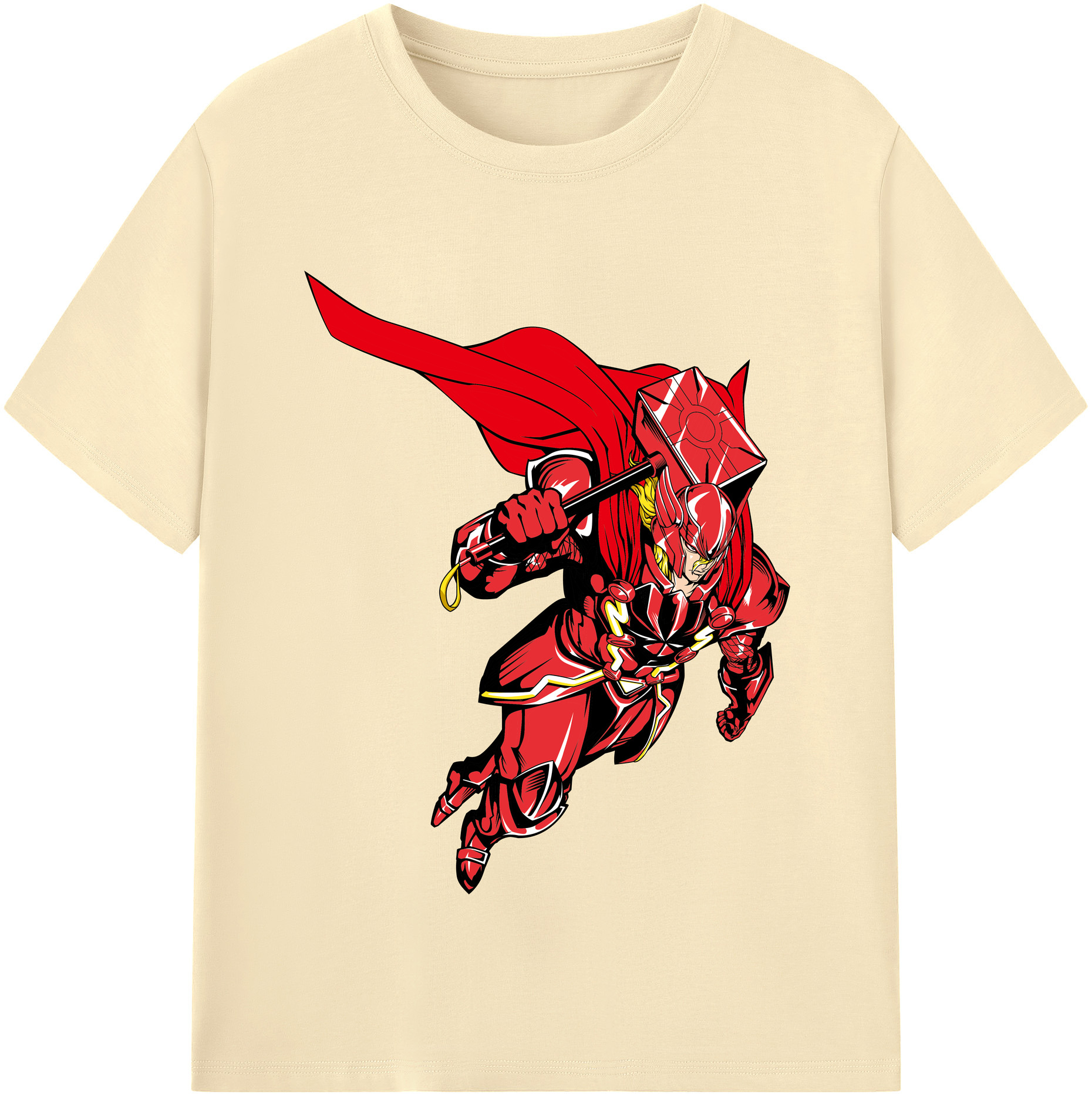 （画像用） アベンジャーズ The Avengers 綿100％半袖Tシャツ（フロントプリント）