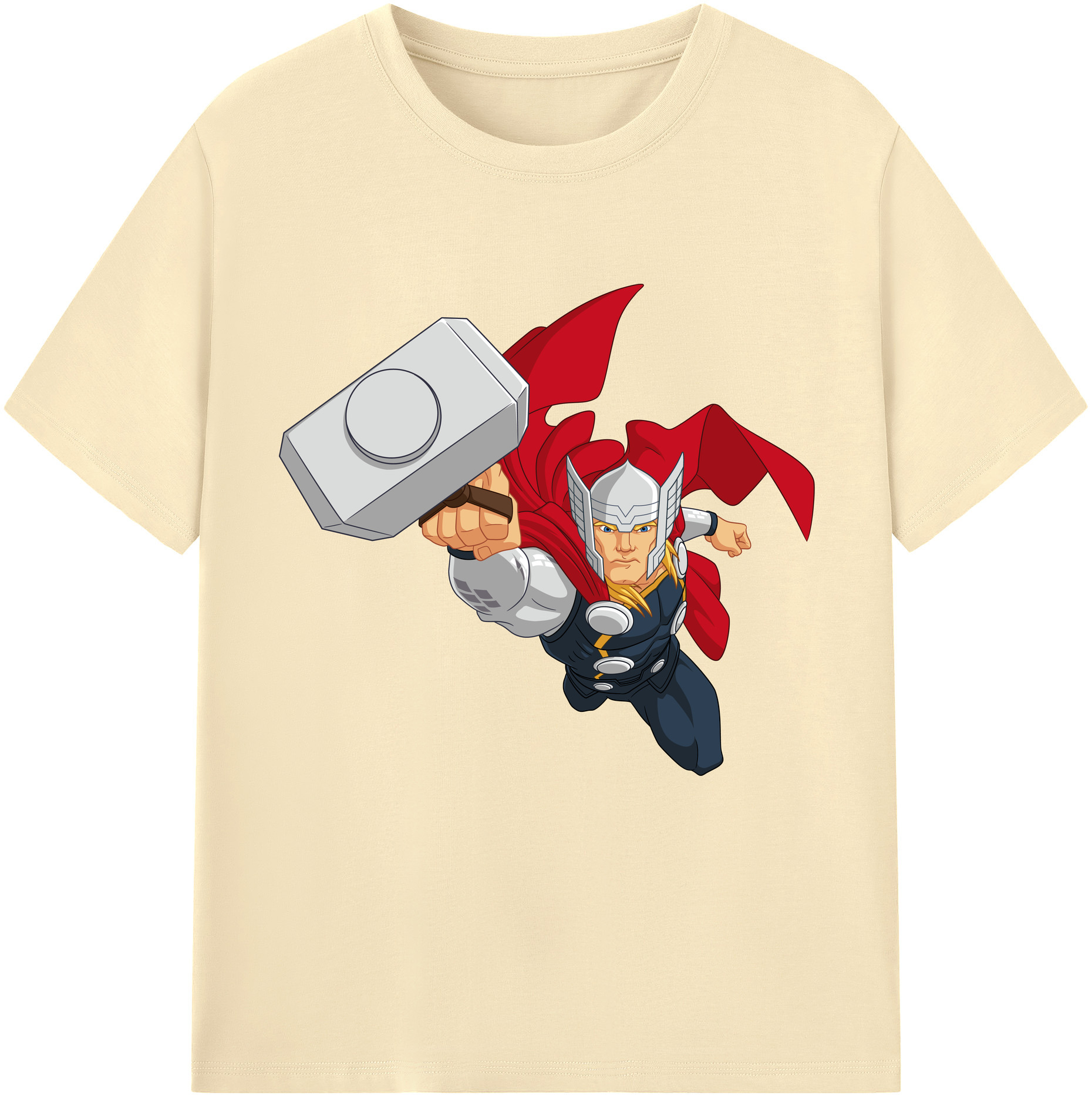 （画像用） アベンジャーズ The Avengers 綿100％半袖Tシャツ（フロントプリント）