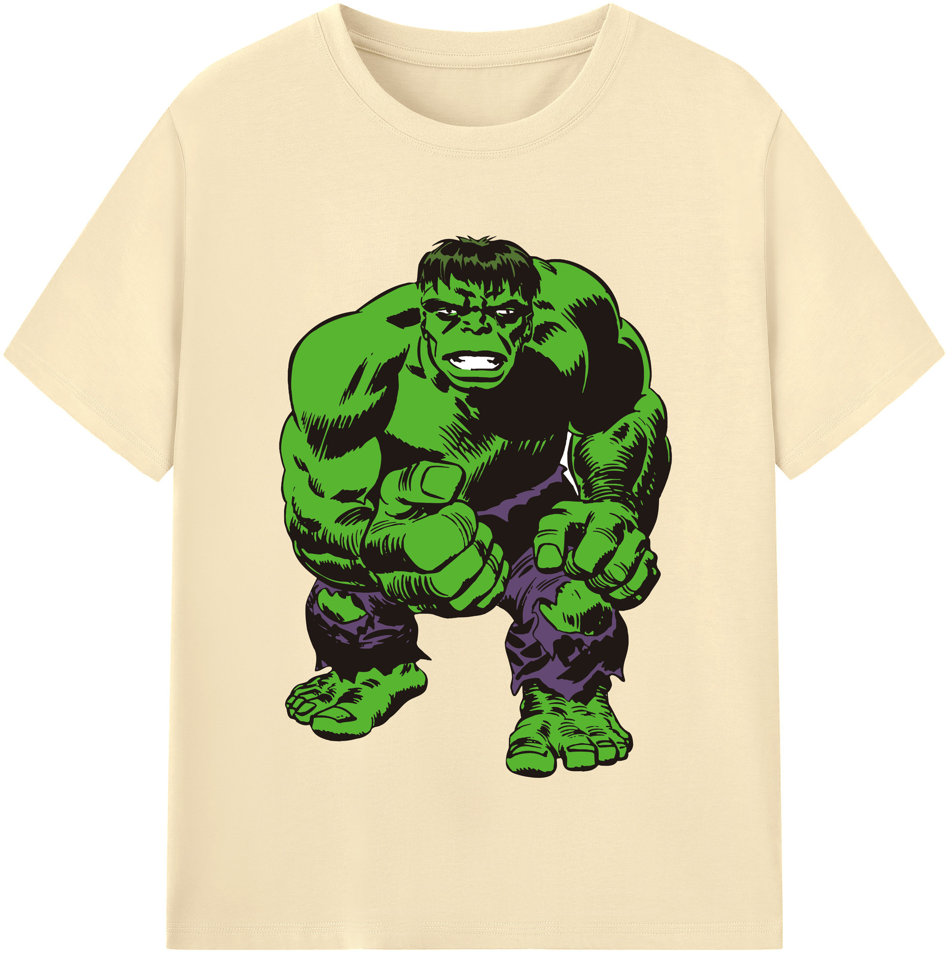 （画像用） アベンジャーズ The Avengers 綿100％半袖Tシャツ（フロントプリント）