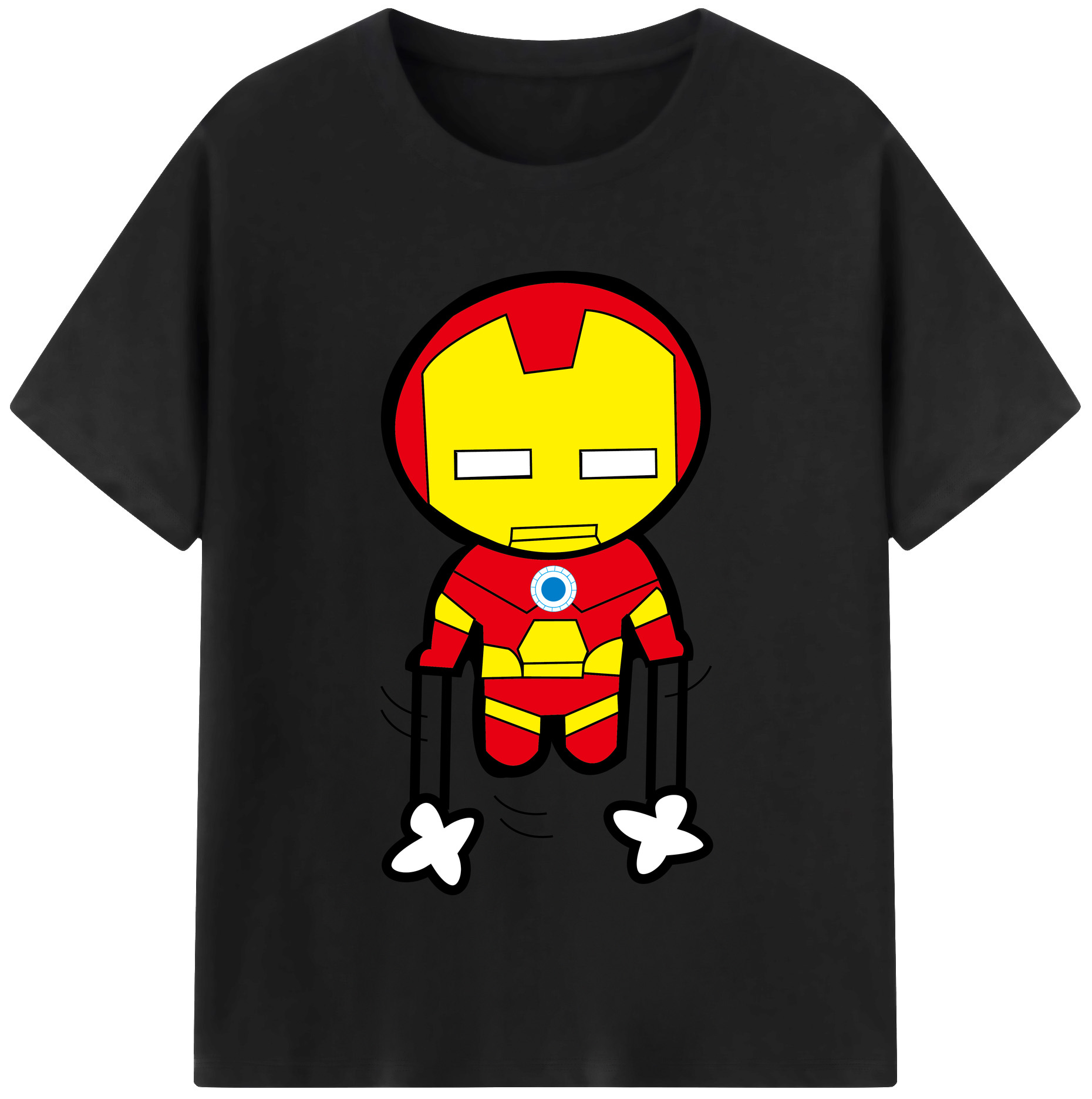 （画像用） アベンジャーズ The Avengers 綿100％半袖Tシャツ（フロントプリント）