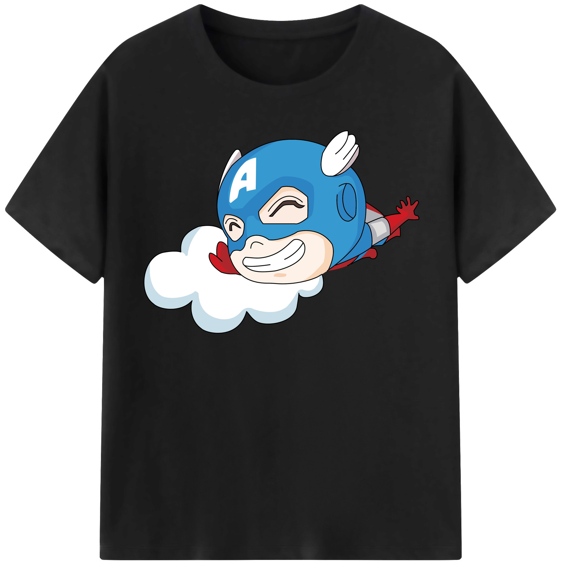 （画像用） アベンジャーズ The Avengers 綿100％半袖Tシャツ（フロントプリント）