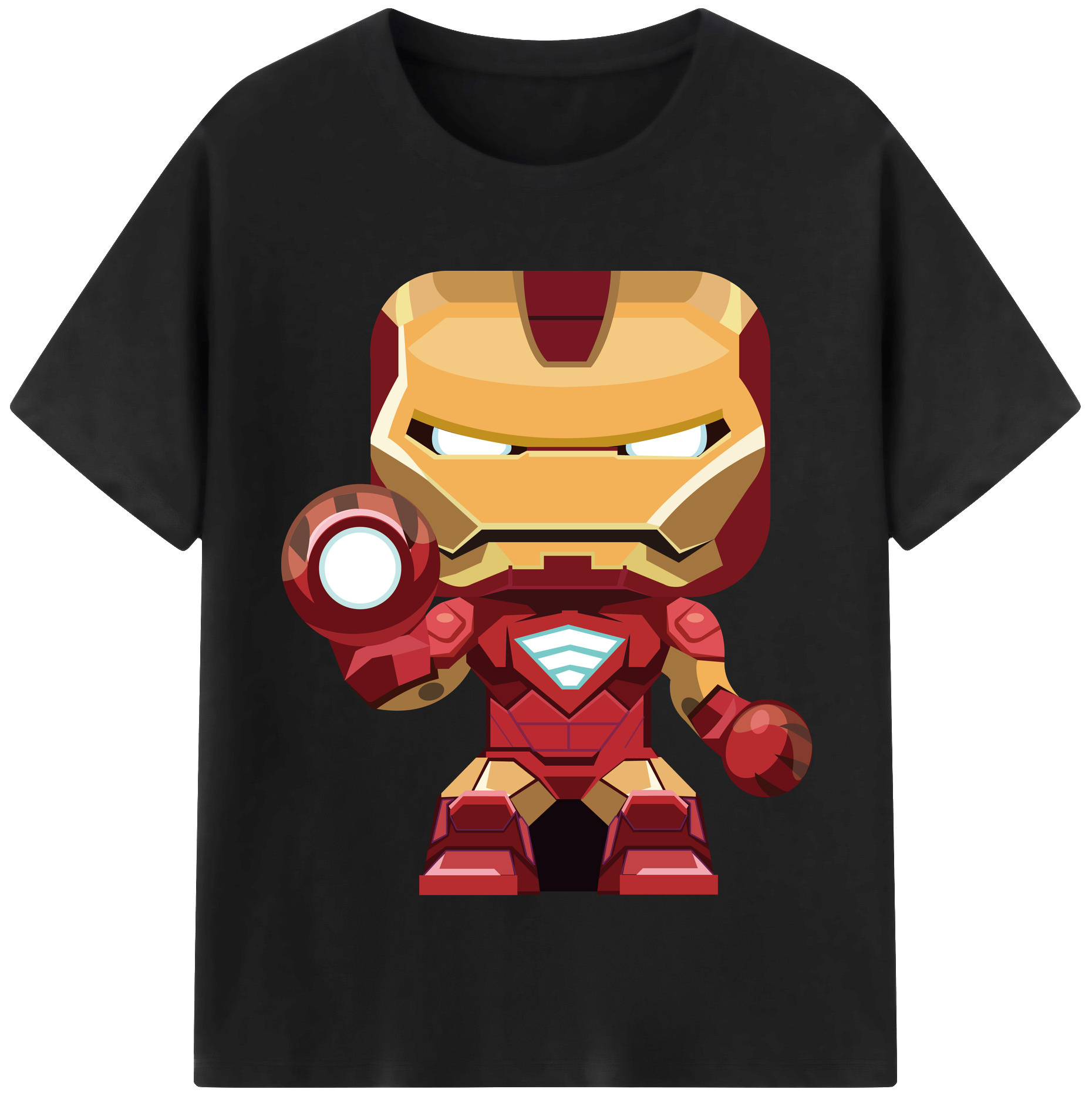 （画像用） アベンジャーズ The Avengers 綿100％半袖Tシャツ（フロントプリント）
