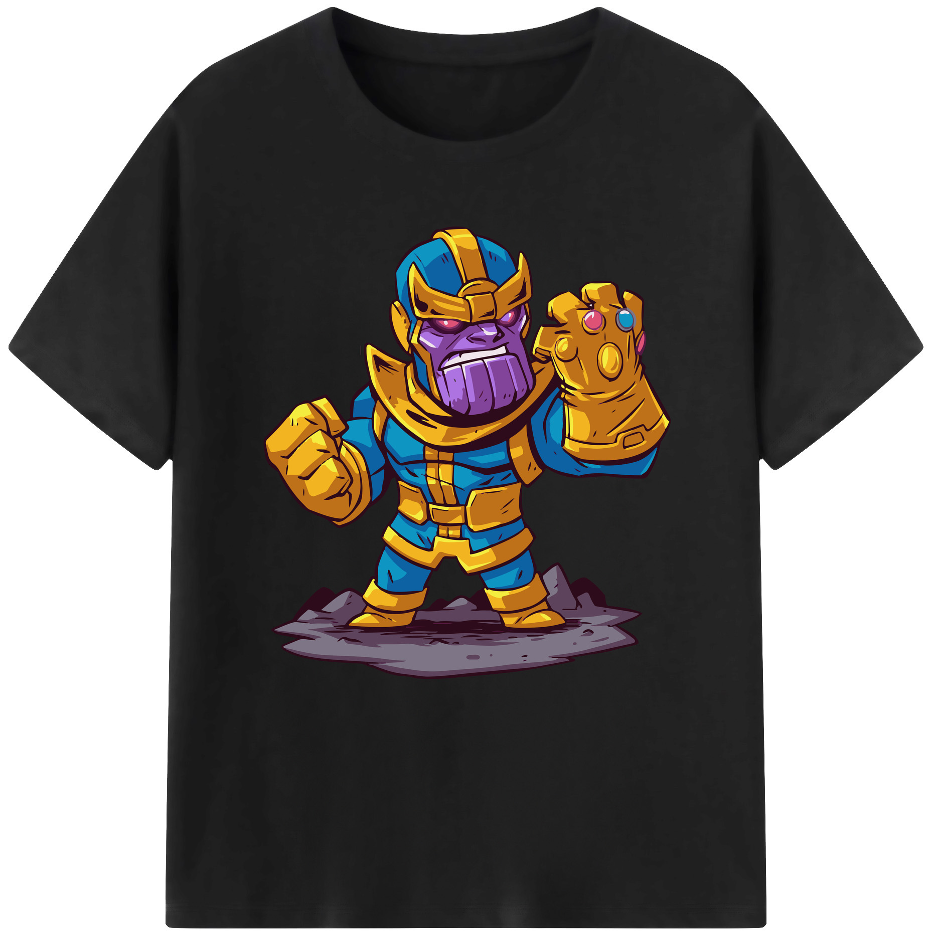 （画像用） アベンジャーズ The Avengers 綿100％半袖Tシャツ（フロントプリント）