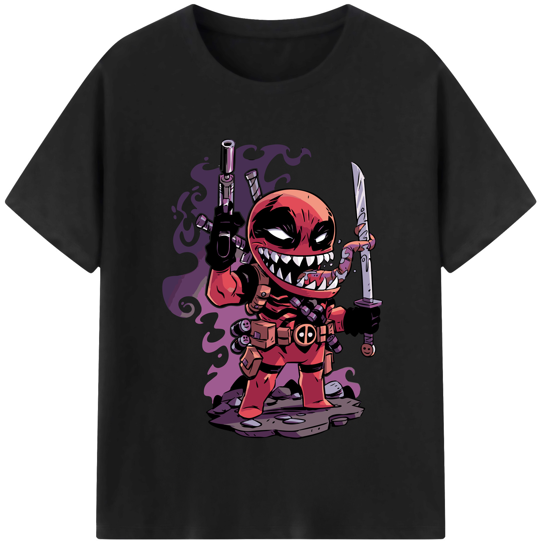 （画像用） アベンジャーズ The Avengers 綿100％半袖Tシャツ（フロントプリント）