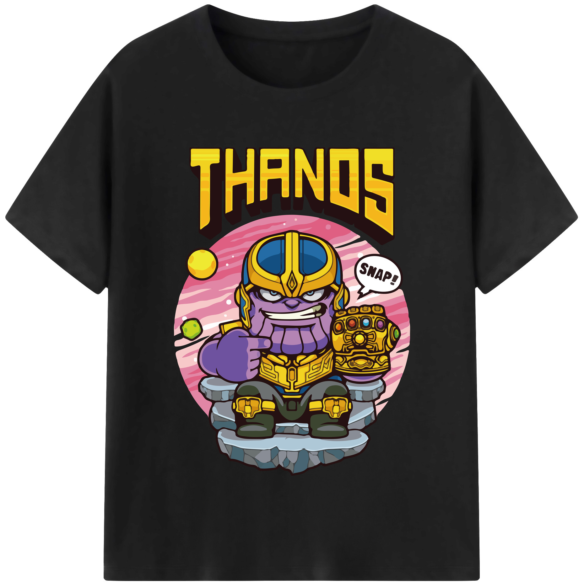 （画像用） アベンジャーズ The Avengers 綿100％半袖Tシャツ（フロントプリント）