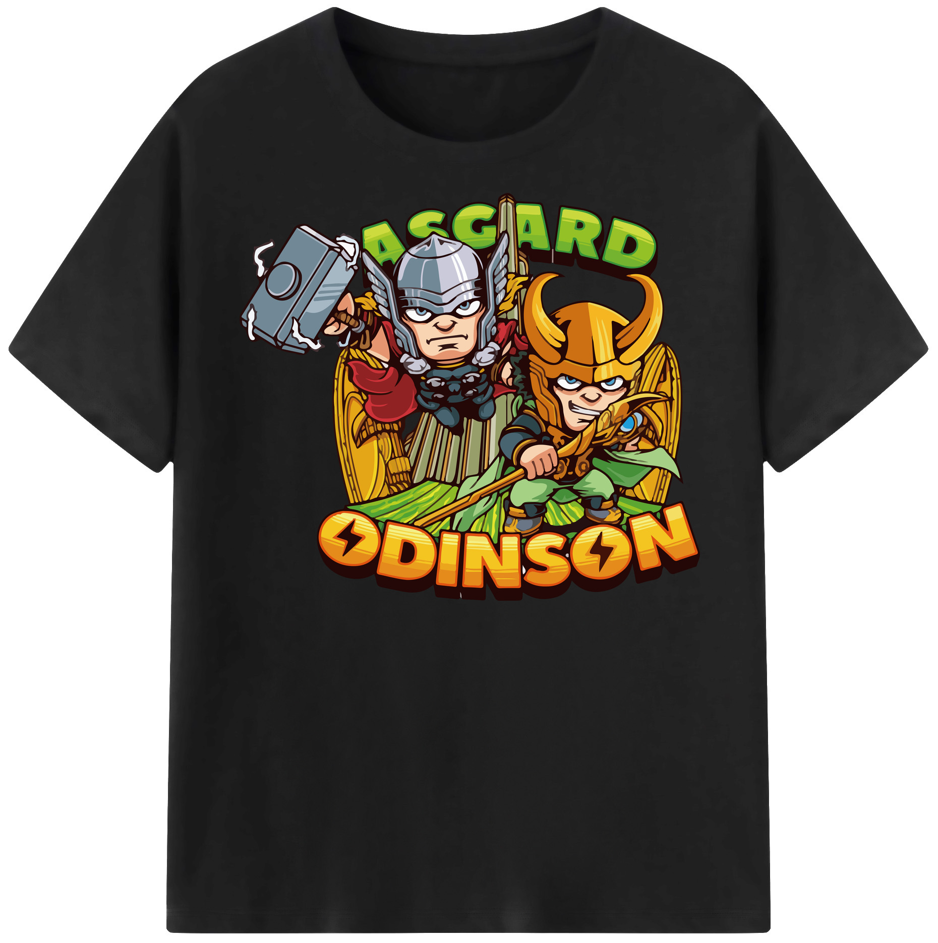 （画像用） アベンジャーズ The Avengers 綿100％半袖Tシャツ（フロントプリント）
