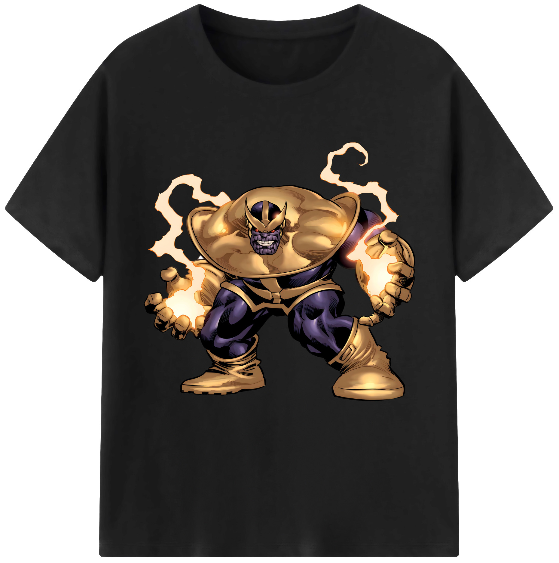 （画像用） アベンジャーズ The Avengers 綿100％半袖Tシャツ（フロントプリント）