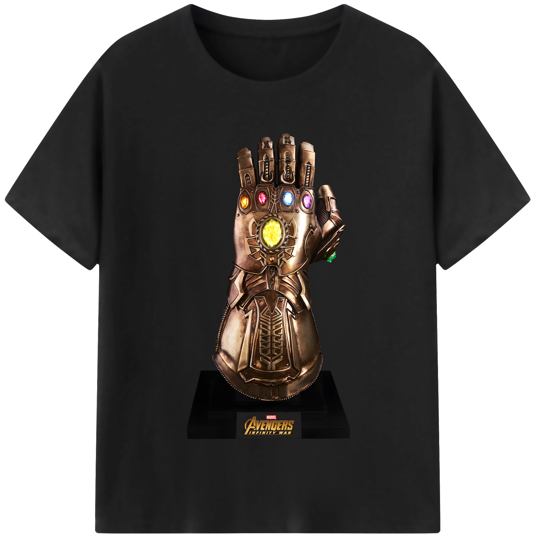 （画像用） アベンジャーズ The Avengers 綿100％半袖Tシャツ（フロントプリント）