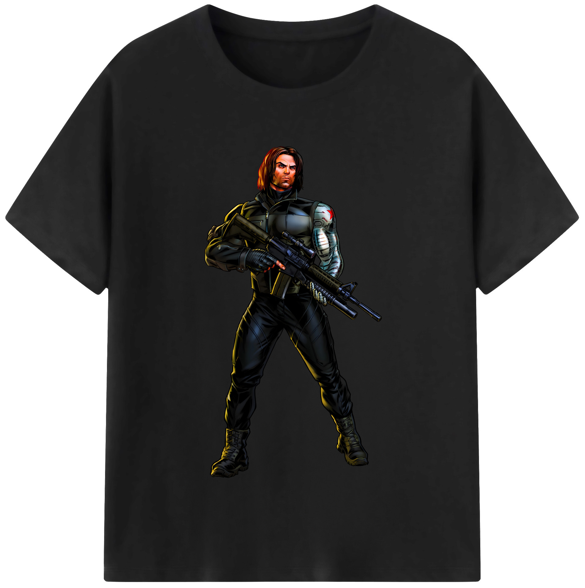 （画像用） アベンジャーズ The Avengers 綿100％半袖Tシャツ（フロントプリント）