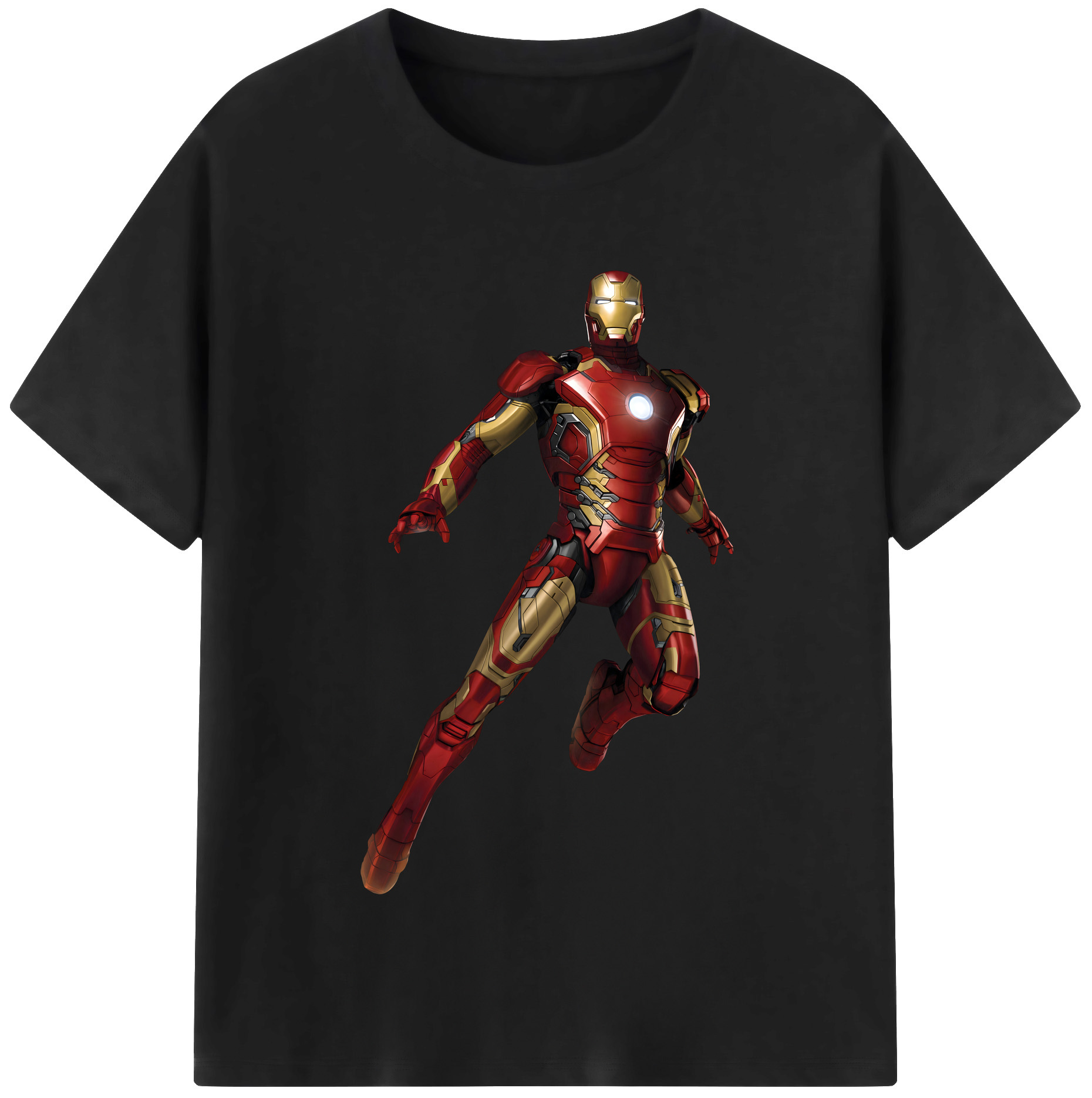（画像用） アベンジャーズ The Avengers 綿100％半袖Tシャツ（フロントプリント）