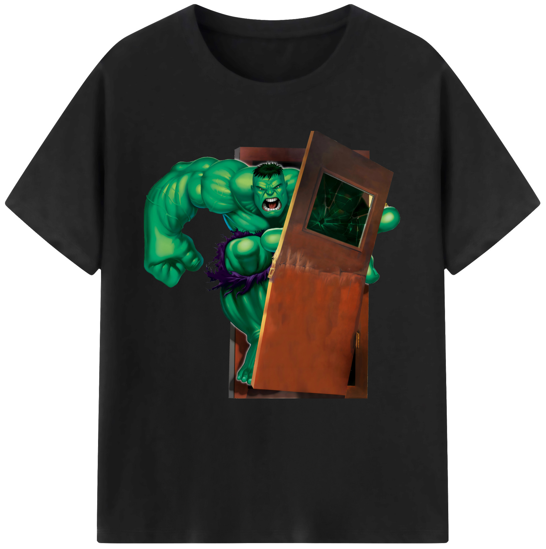 （画像用） アベンジャーズ The Avengers 綿100％半袖Tシャツ（フロントプリント）