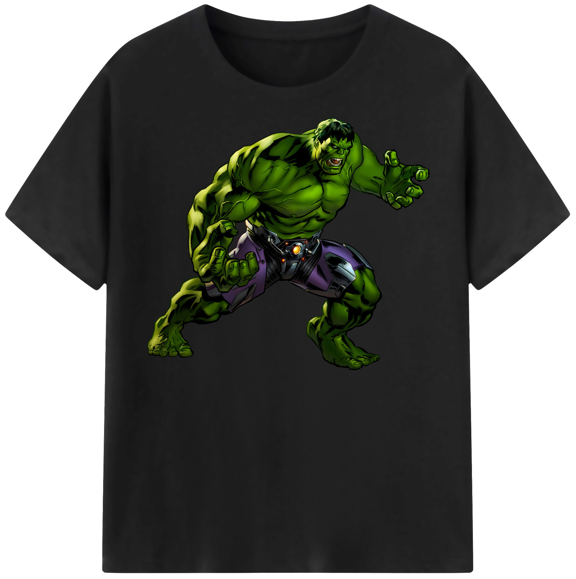 （画像用） アベンジャーズ The Avengers 綿100％半袖Tシャツ（フロントプリント）