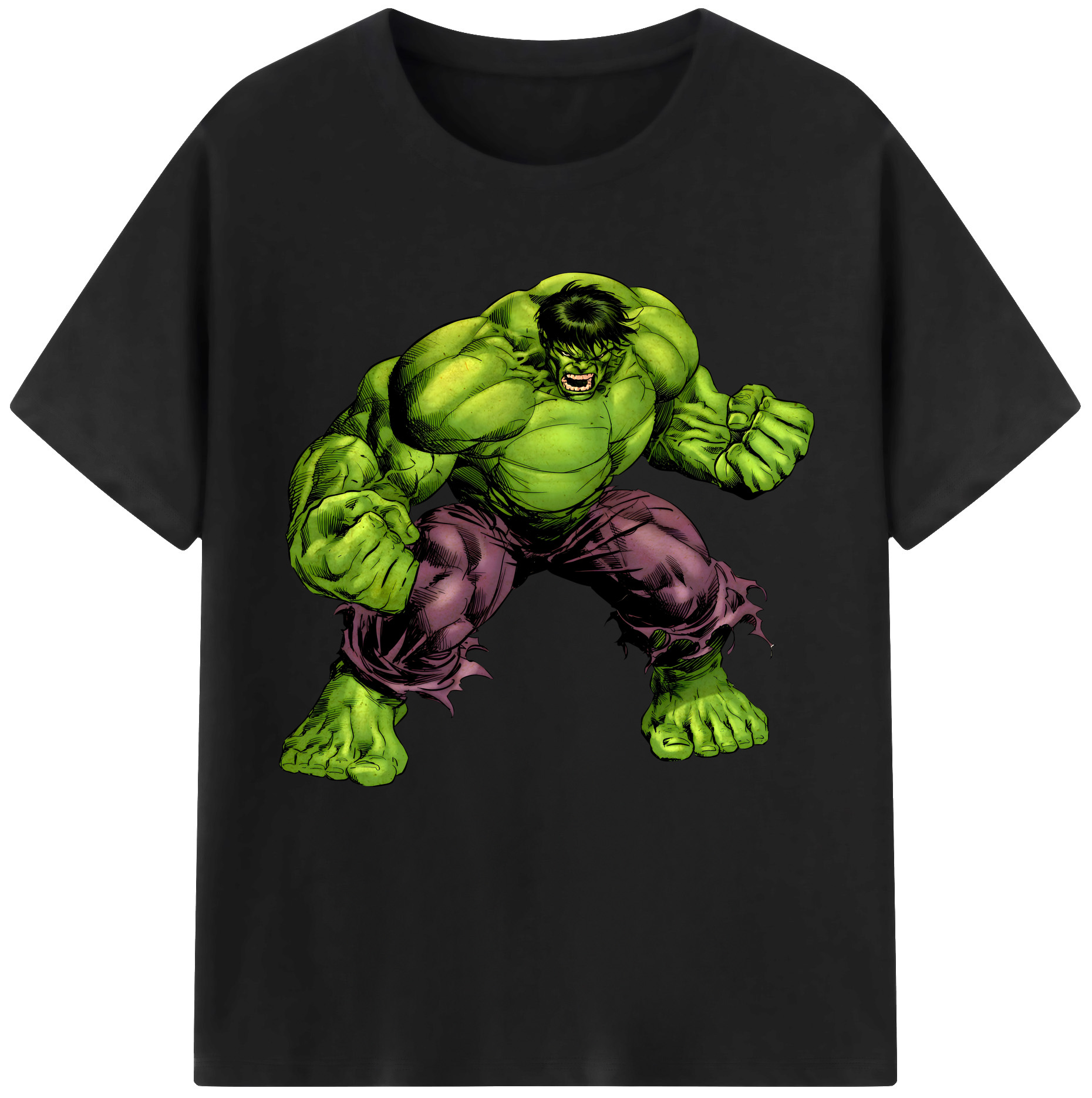 （画像用） アベンジャーズ The Avengers 綿100％半袖Tシャツ（フロントプリント）
