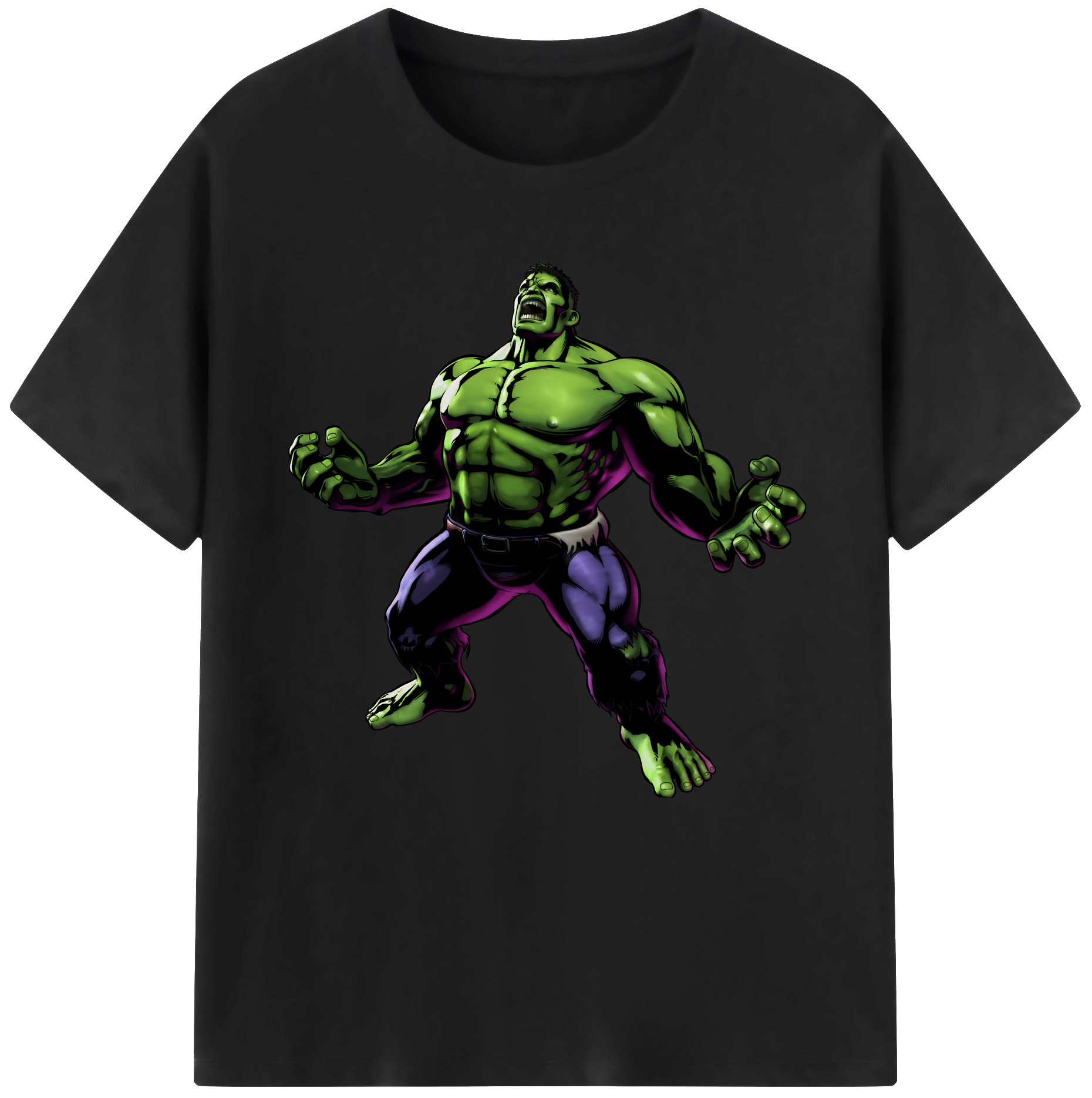 （画像用） アベンジャーズ The Avengers 綿100％半袖Tシャツ（フロントプリント）