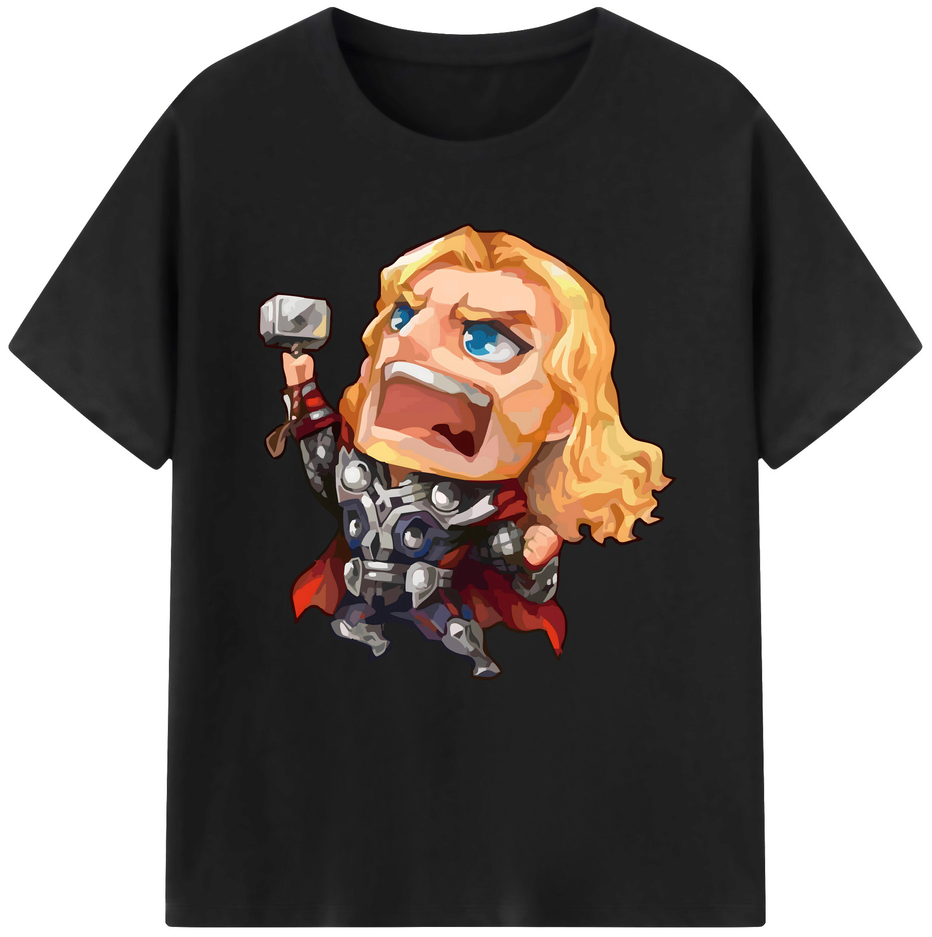 （画像用） アベンジャーズ The Avengers 綿100％半袖Tシャツ（フロントプリント）