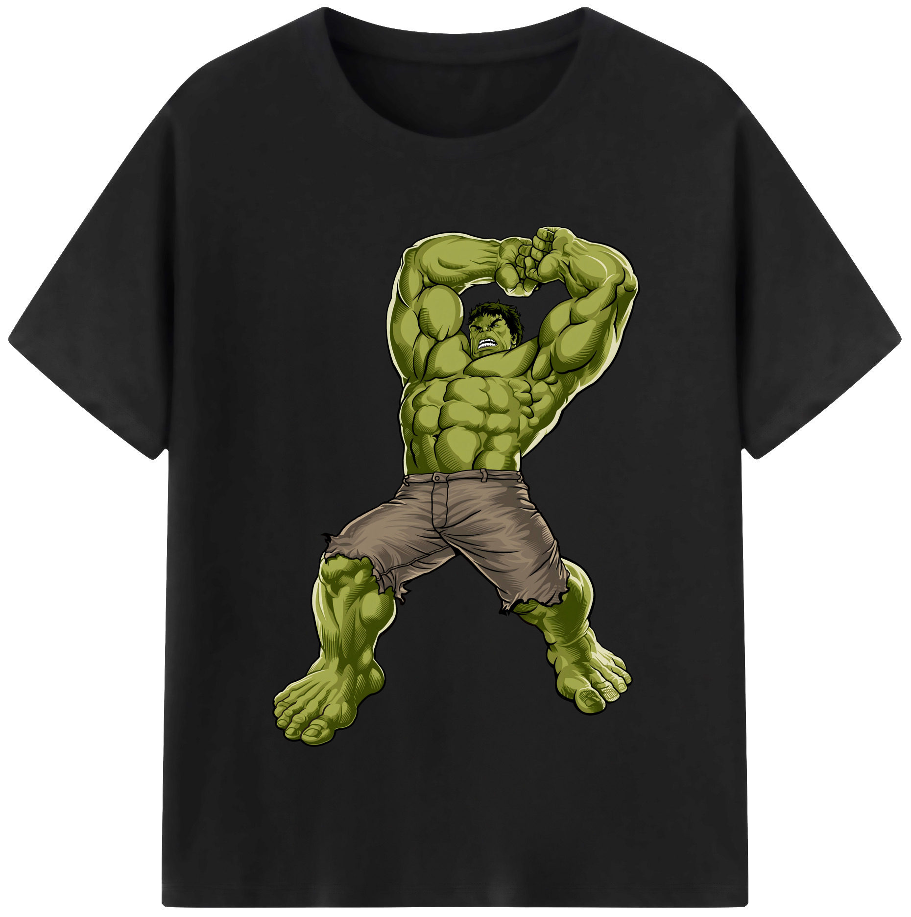 （画像用） アベンジャーズ The Avengers 綿100％半袖Tシャツ（フロントプリント）
