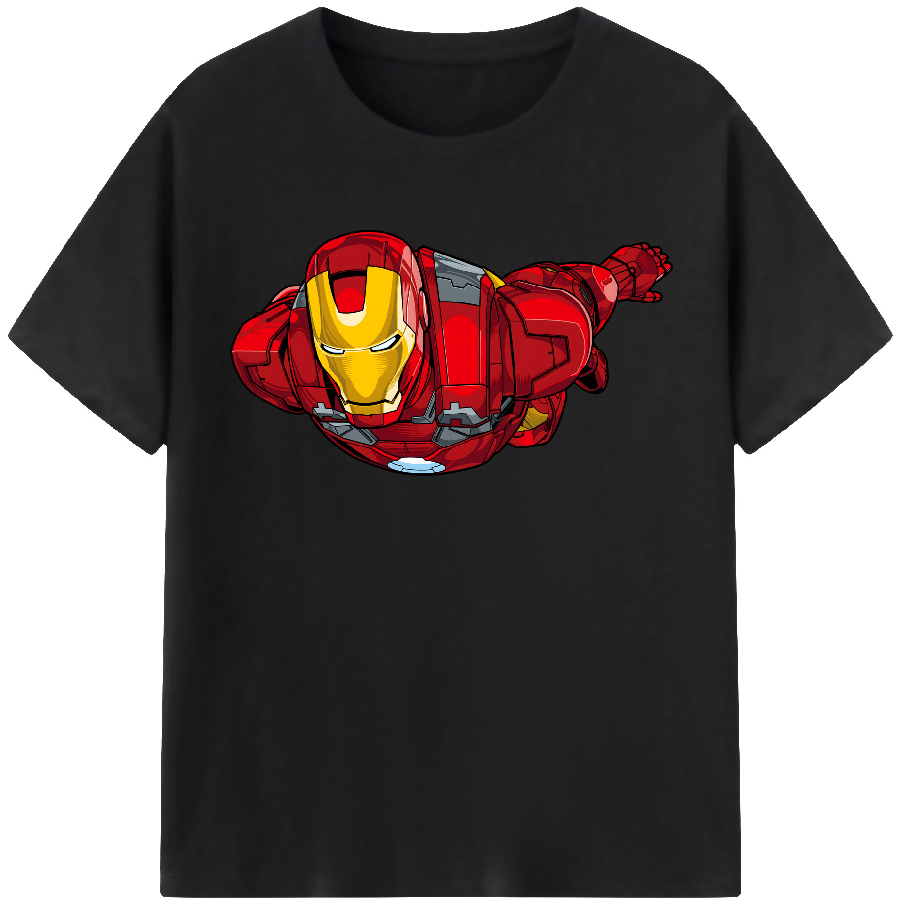 （画像用） アベンジャーズ The Avengers 綿100％半袖Tシャツ（フロントプリント）