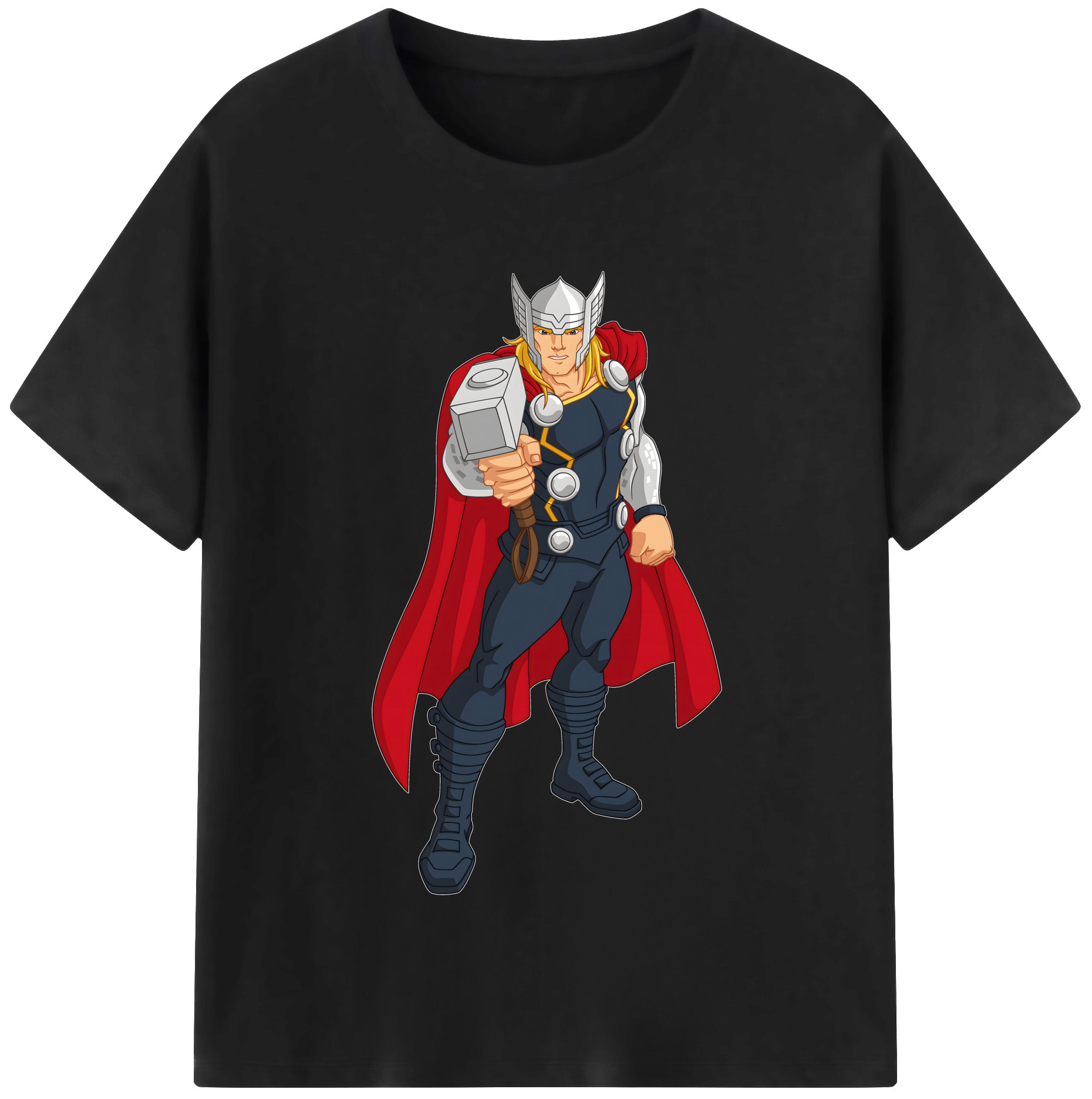 （画像用） アベンジャーズ The Avengers 綿100％半袖Tシャツ（フロントプリント）