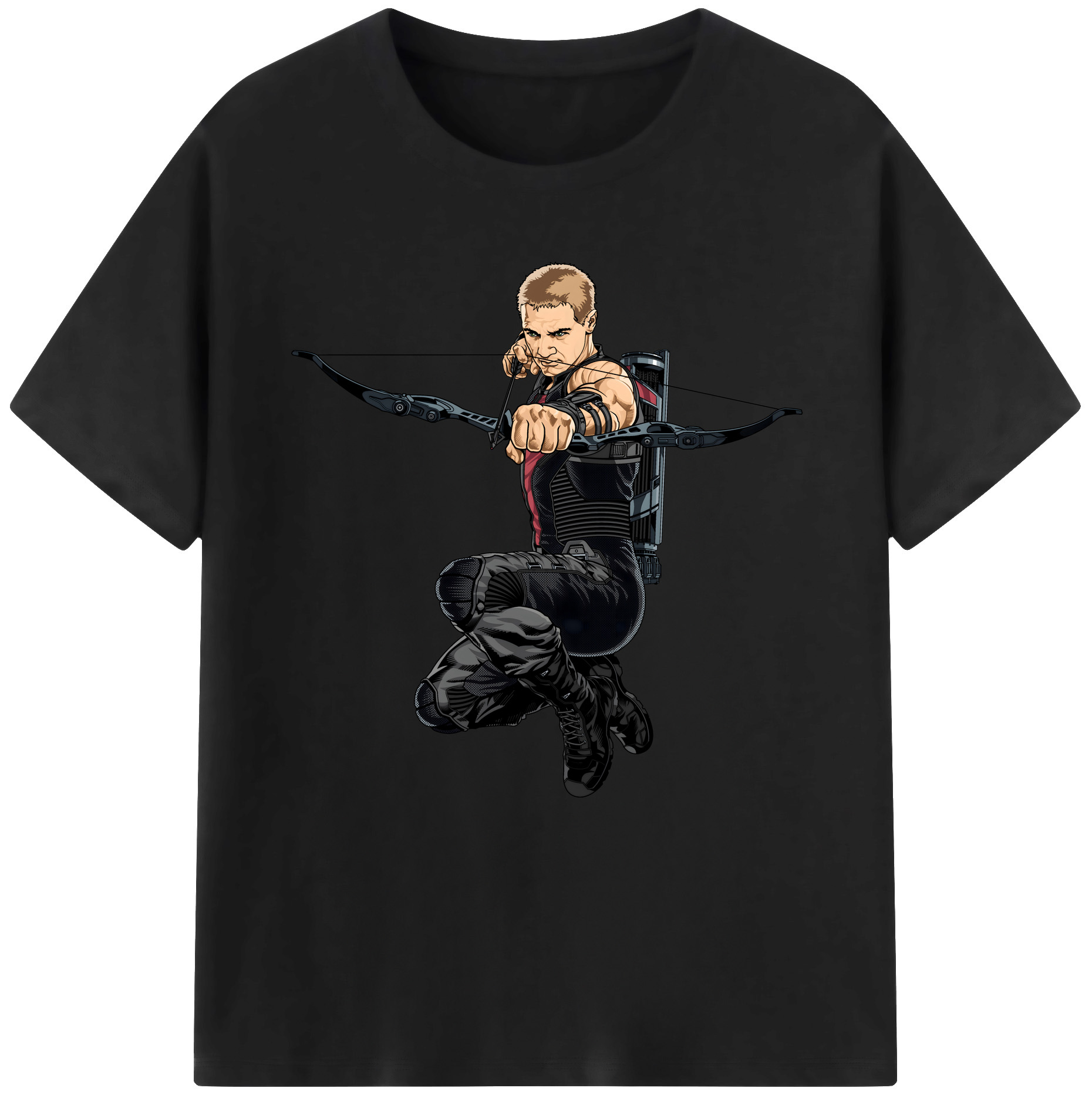 （画像用） アベンジャーズ The Avengers 綿100％半袖Tシャツ（フロントプリント）