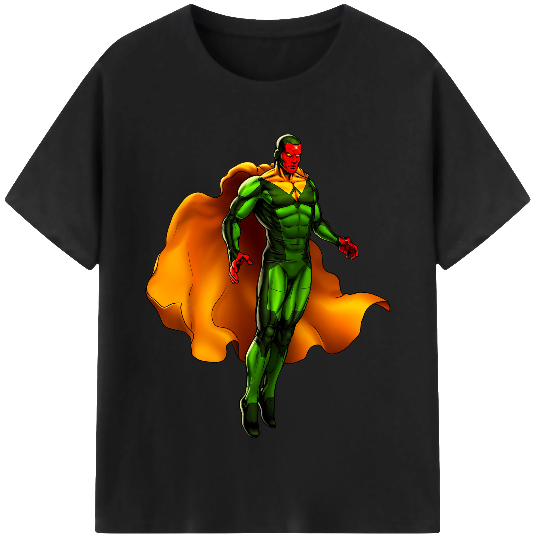 （画像用） アベンジャーズ The Avengers 綿100％半袖Tシャツ（フロントプリント）