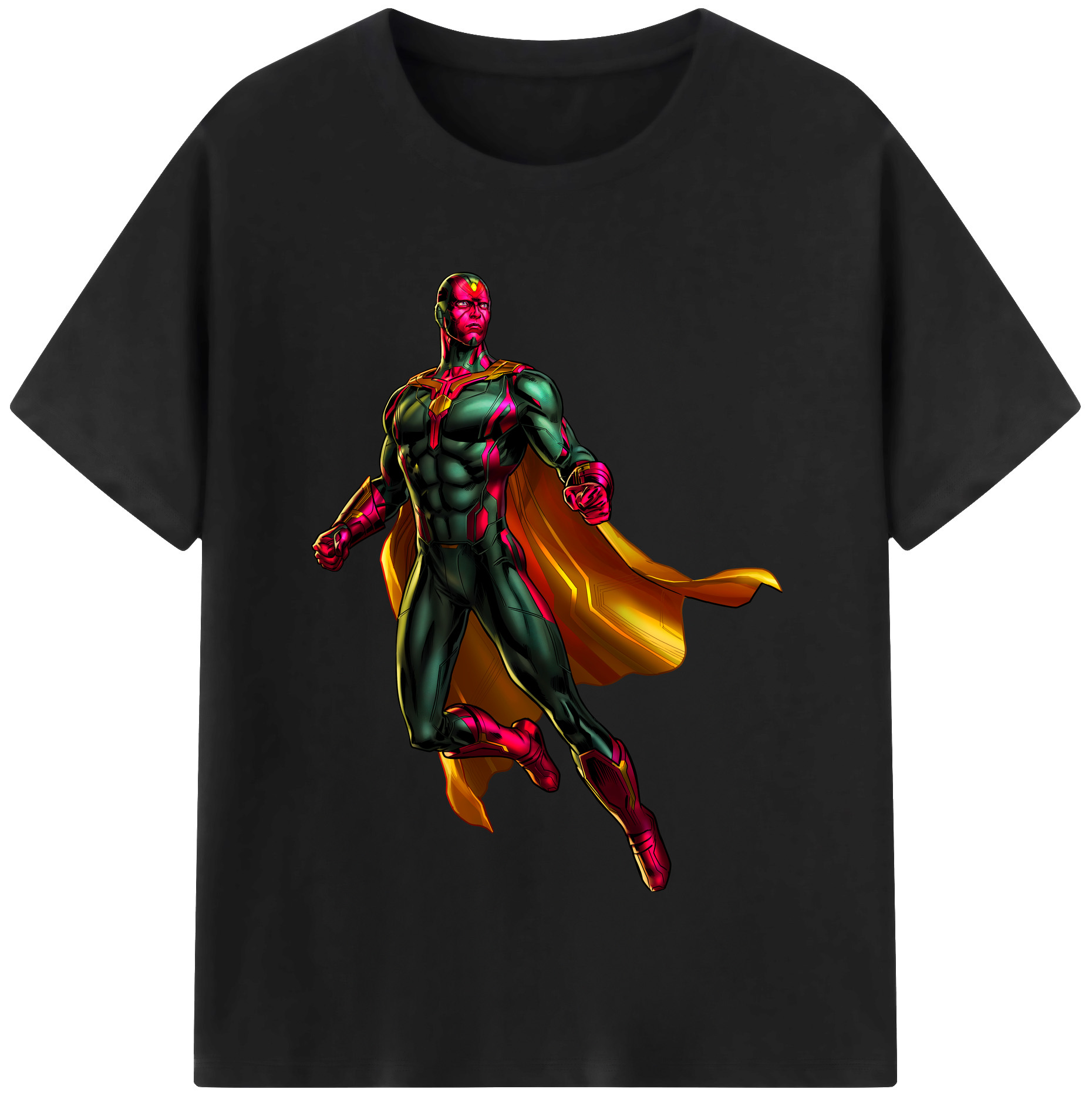 （画像用） アベンジャーズ The Avengers 綿100％半袖Tシャツ（フロントプリント）