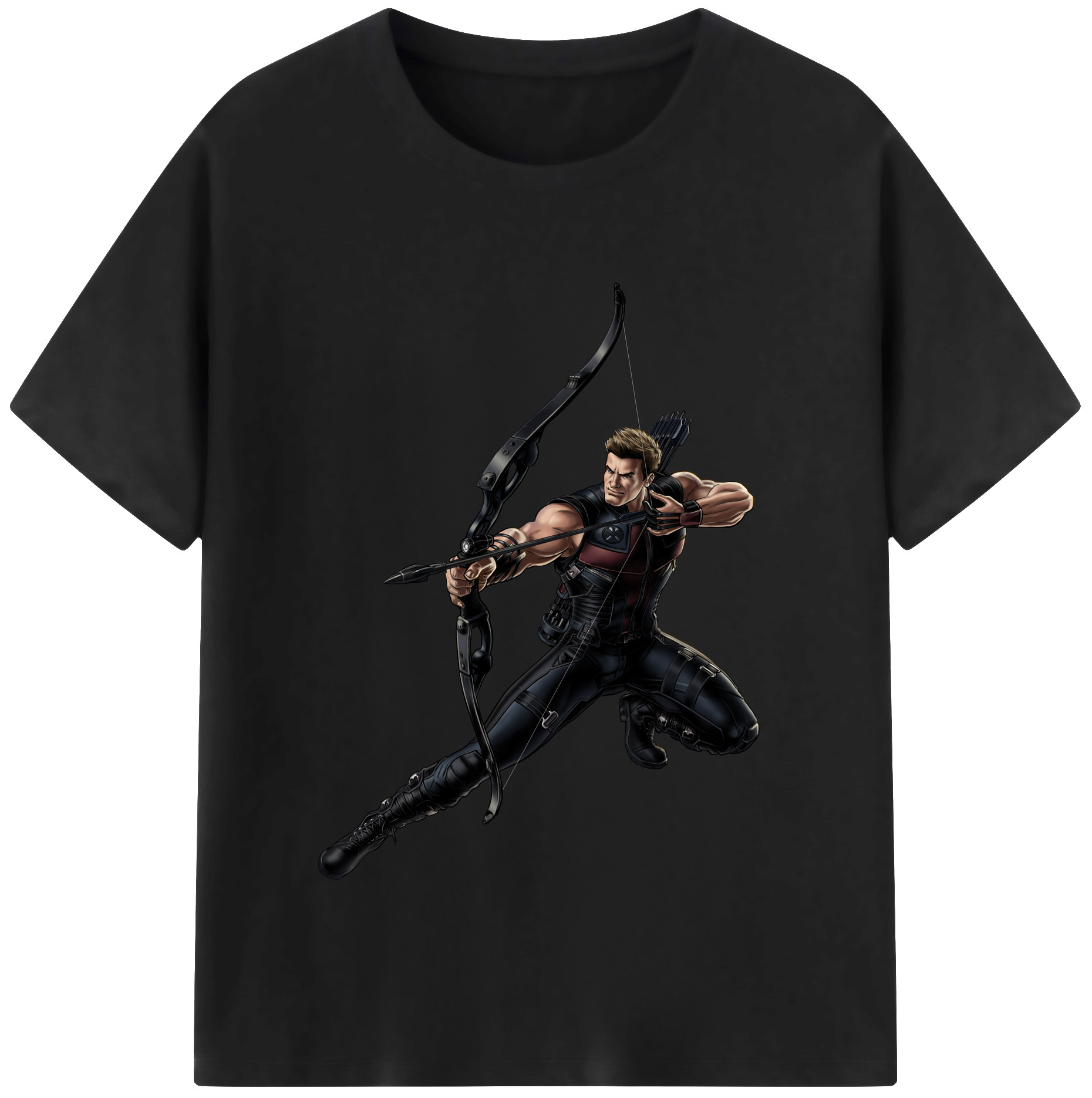 （画像用） アベンジャーズ The Avengers 綿100％半袖Tシャツ（フロントプリント）