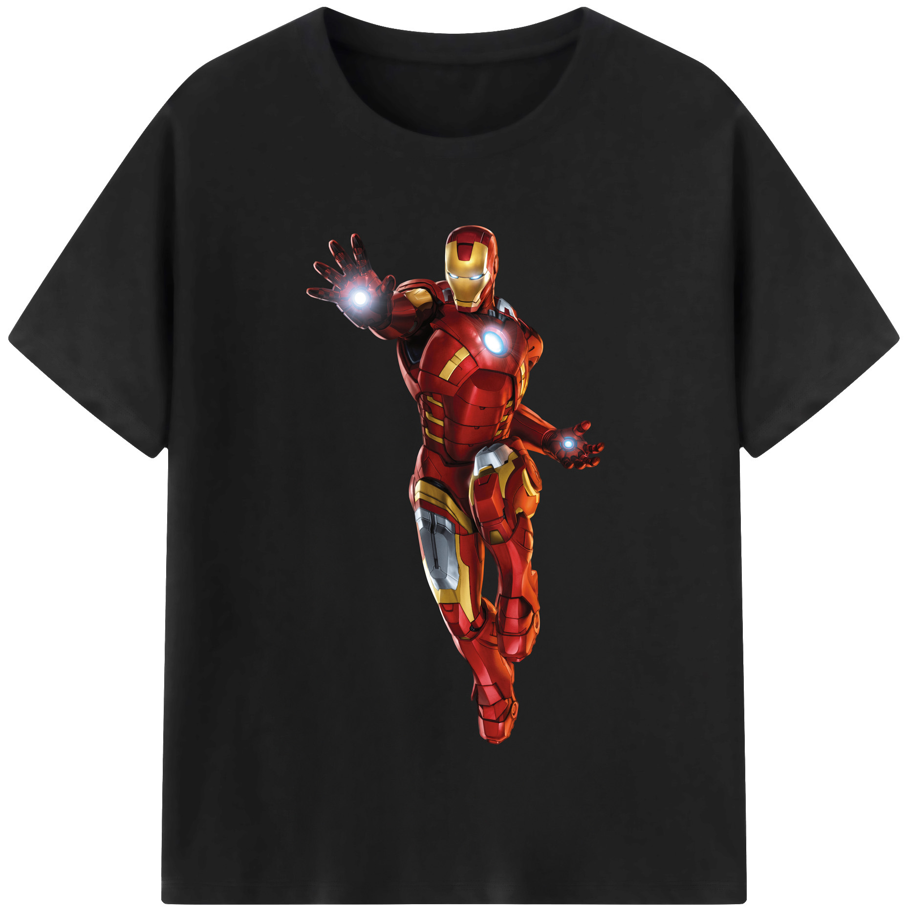 （画像用） アベンジャーズ The Avengers 綿100％半袖Tシャツ（フロントプリント）