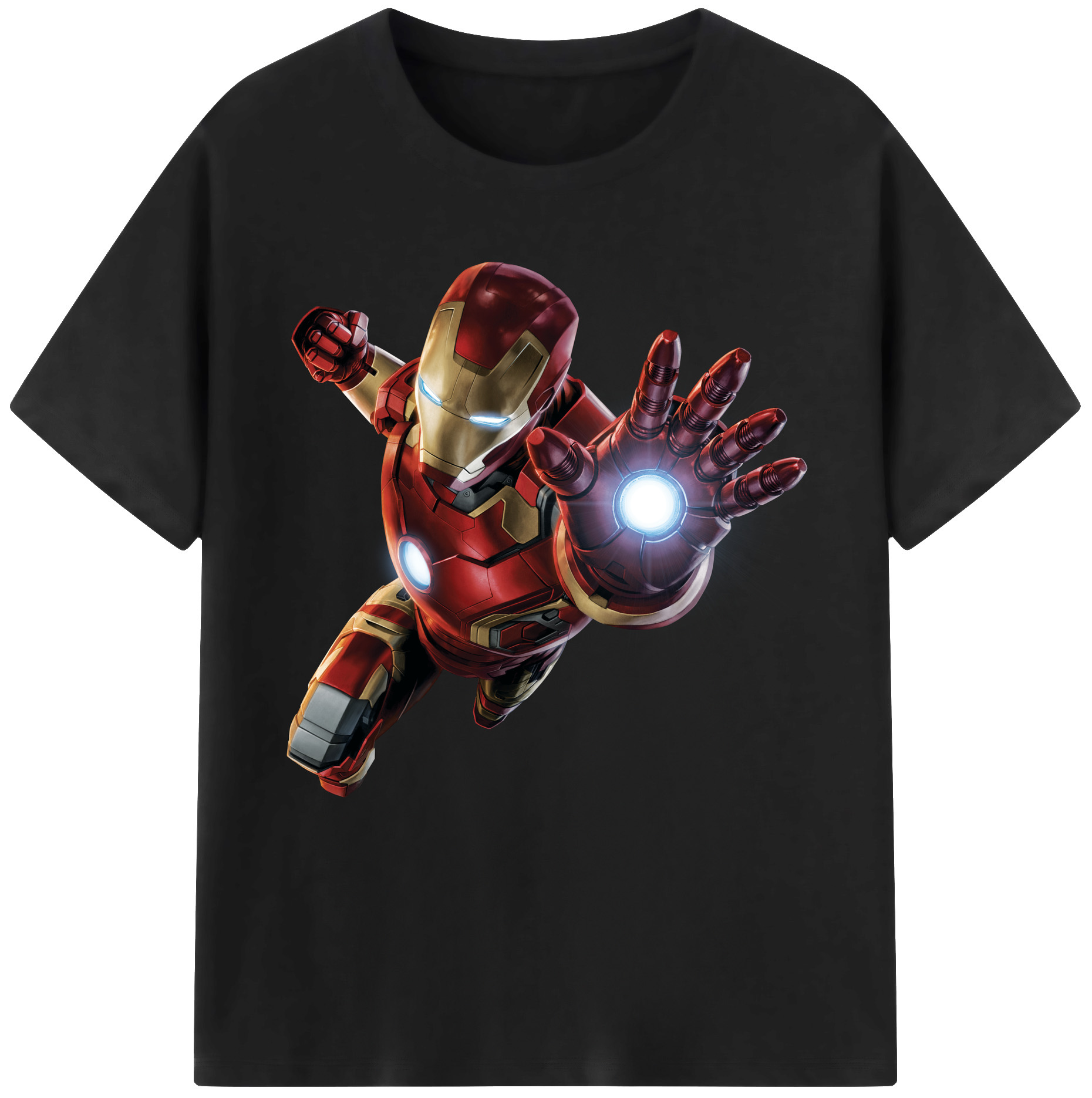 （画像用） アベンジャーズ The Avengers 綿100％半袖Tシャツ（フロントプリント）