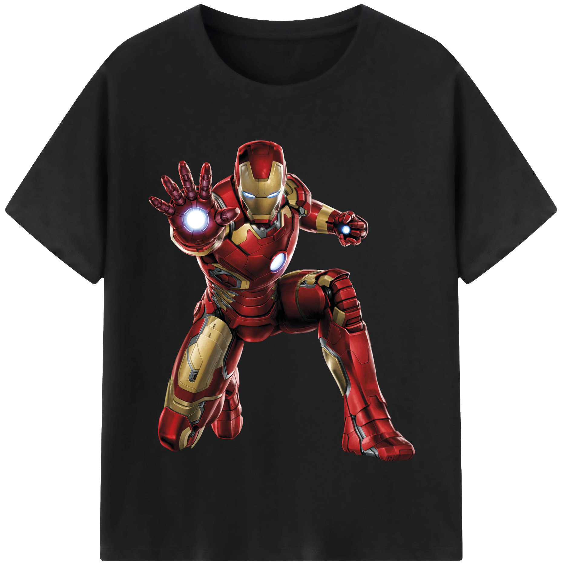 （画像用） アベンジャーズ The Avengers 綿100％半袖Tシャツ（フロントプリント）