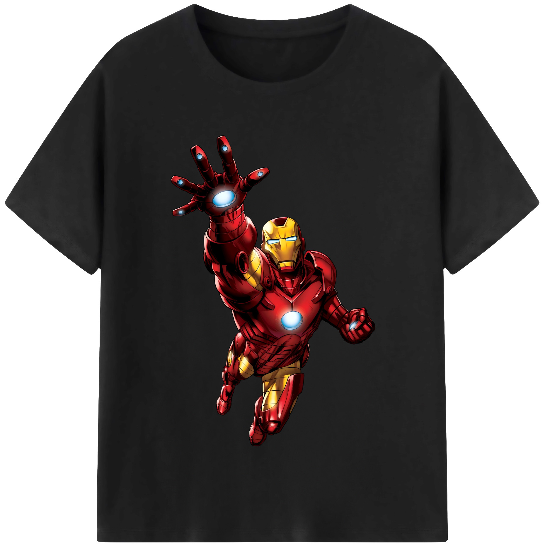 （画像用） アベンジャーズ The Avengers 綿100％半袖Tシャツ（フロントプリント）