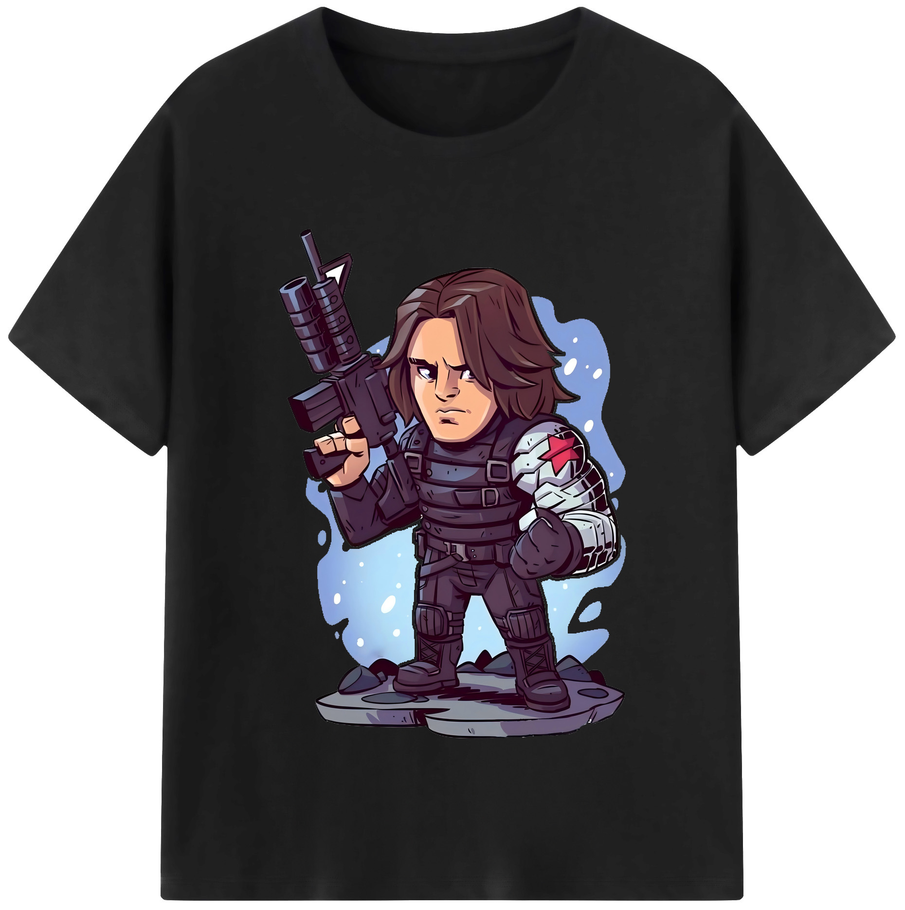 （画像用） アベンジャーズ The Avengers 綿100％半袖Tシャツ（フロントプリント）