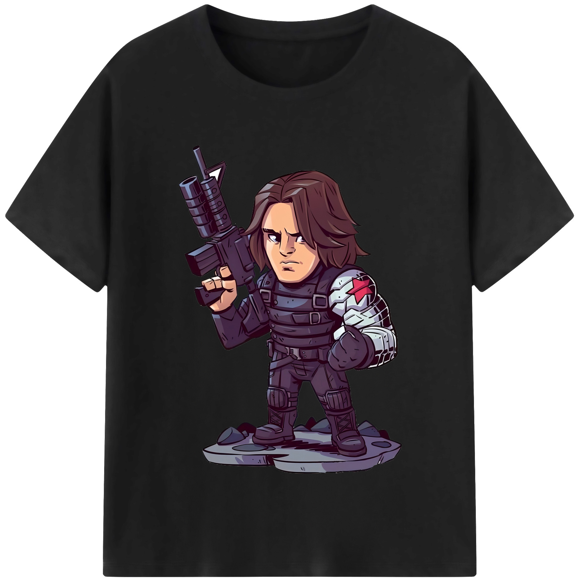 （画像用） アベンジャーズ The Avengers 綿100％半袖Tシャツ（フロントプリント）