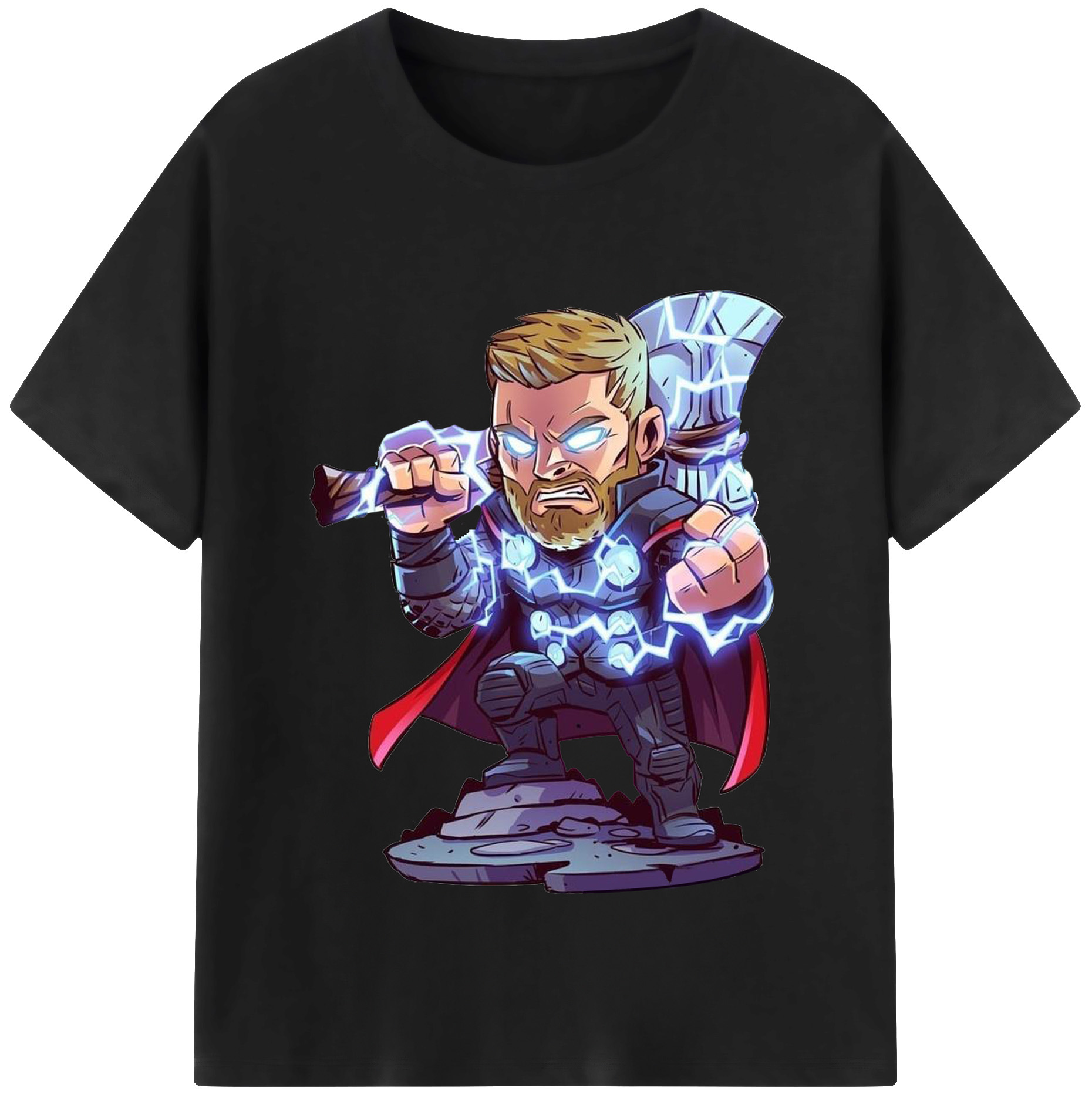 （画像用） アベンジャーズ The Avengers 綿100％半袖Tシャツ（フロントプリント）