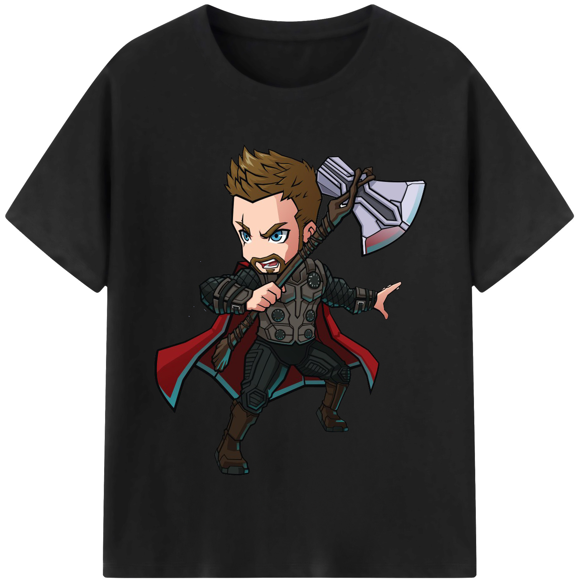 （画像用） アベンジャーズ The Avengers 綿100％半袖Tシャツ（フロントプリント）