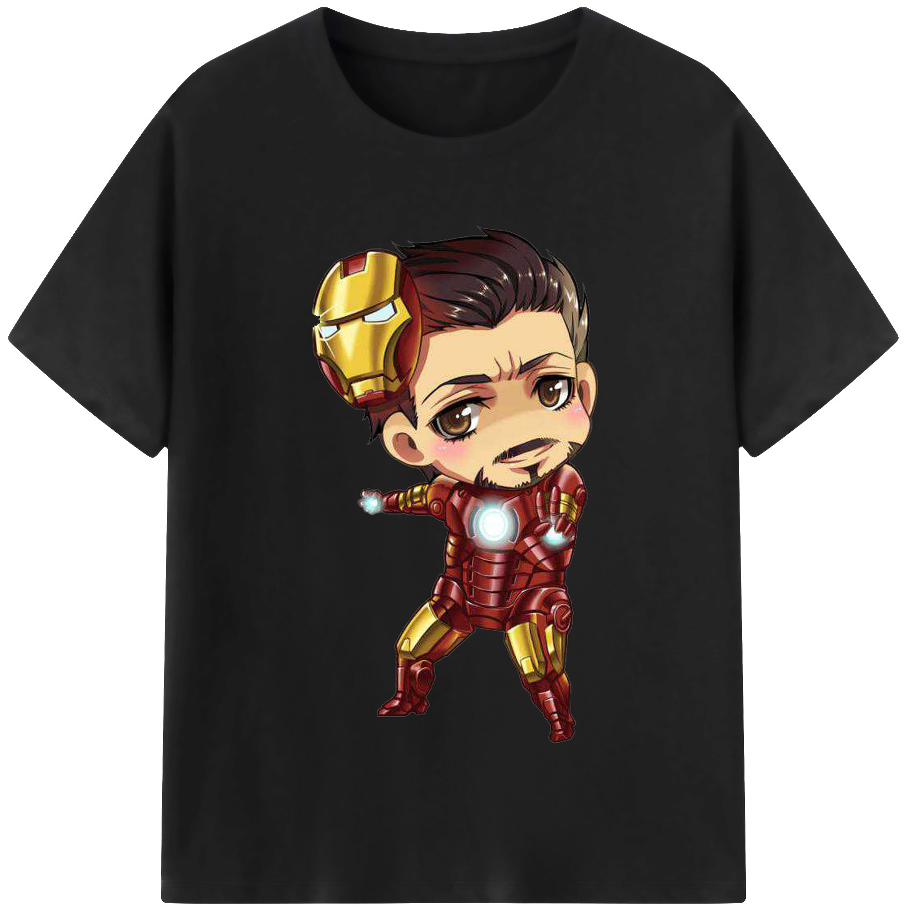 （画像用） アベンジャーズ The Avengers 綿100％半袖Tシャツ（フロントプリント）